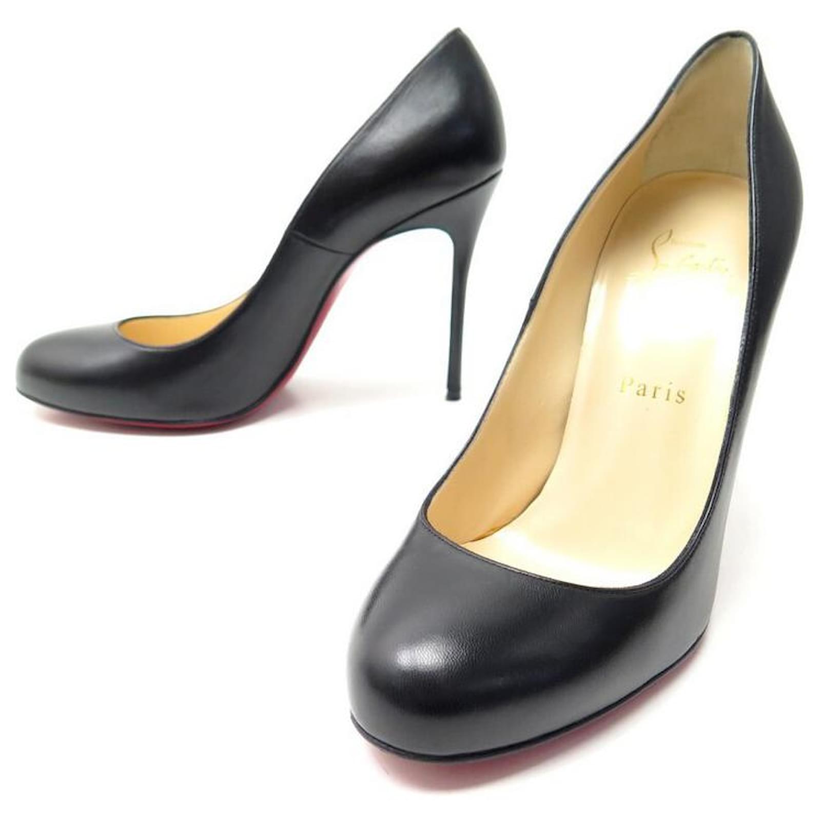 CHRISTIAN LOUBOUTIN SHOES FIFI PUMPS 38 