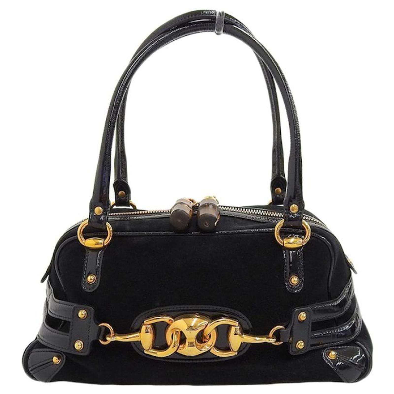 used black gucci purse