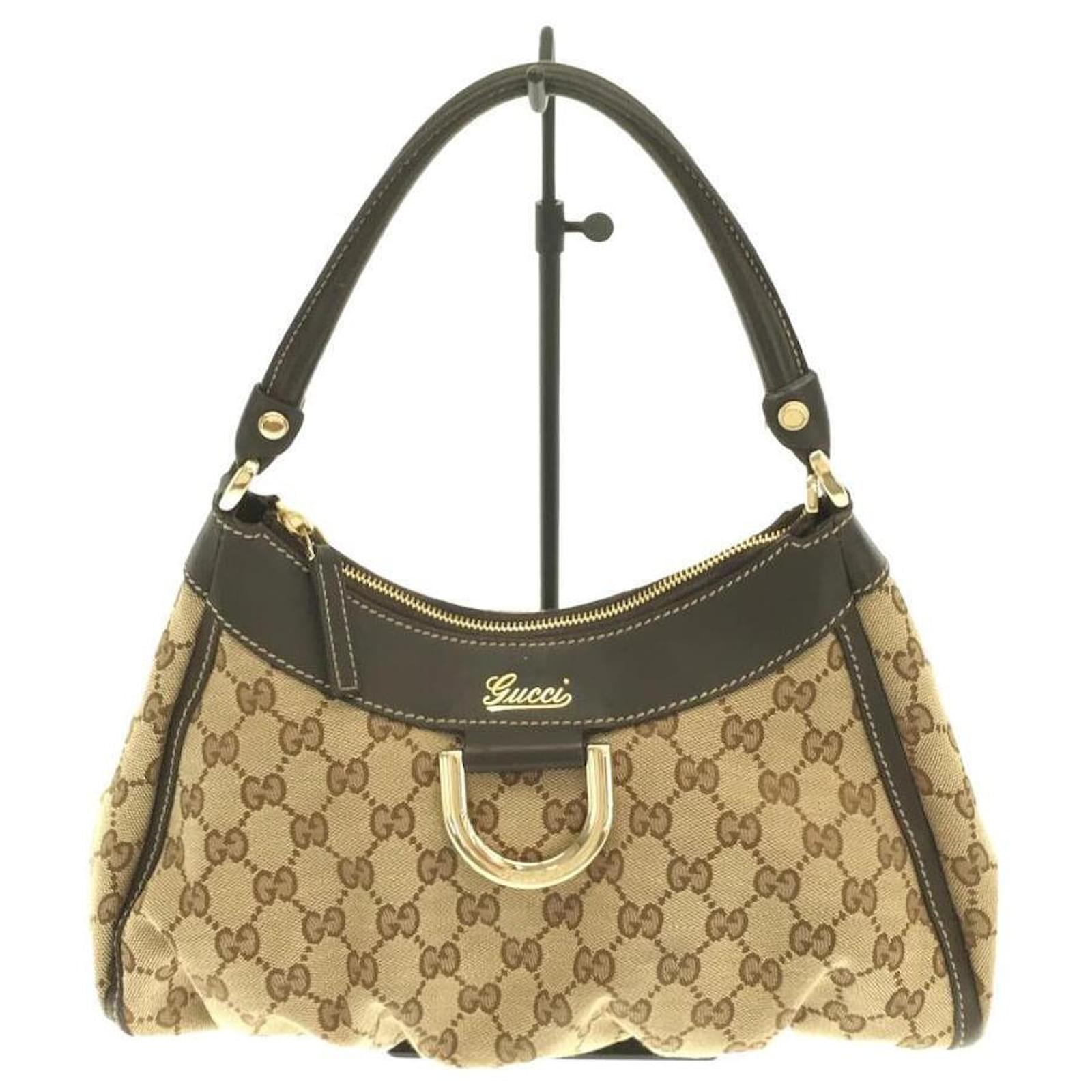 Bolso GUCCI / Lona / BEG / Estampado total / Lona GG / 190525 / Bolso  combinado Beige ref.487520 - Joli Closet