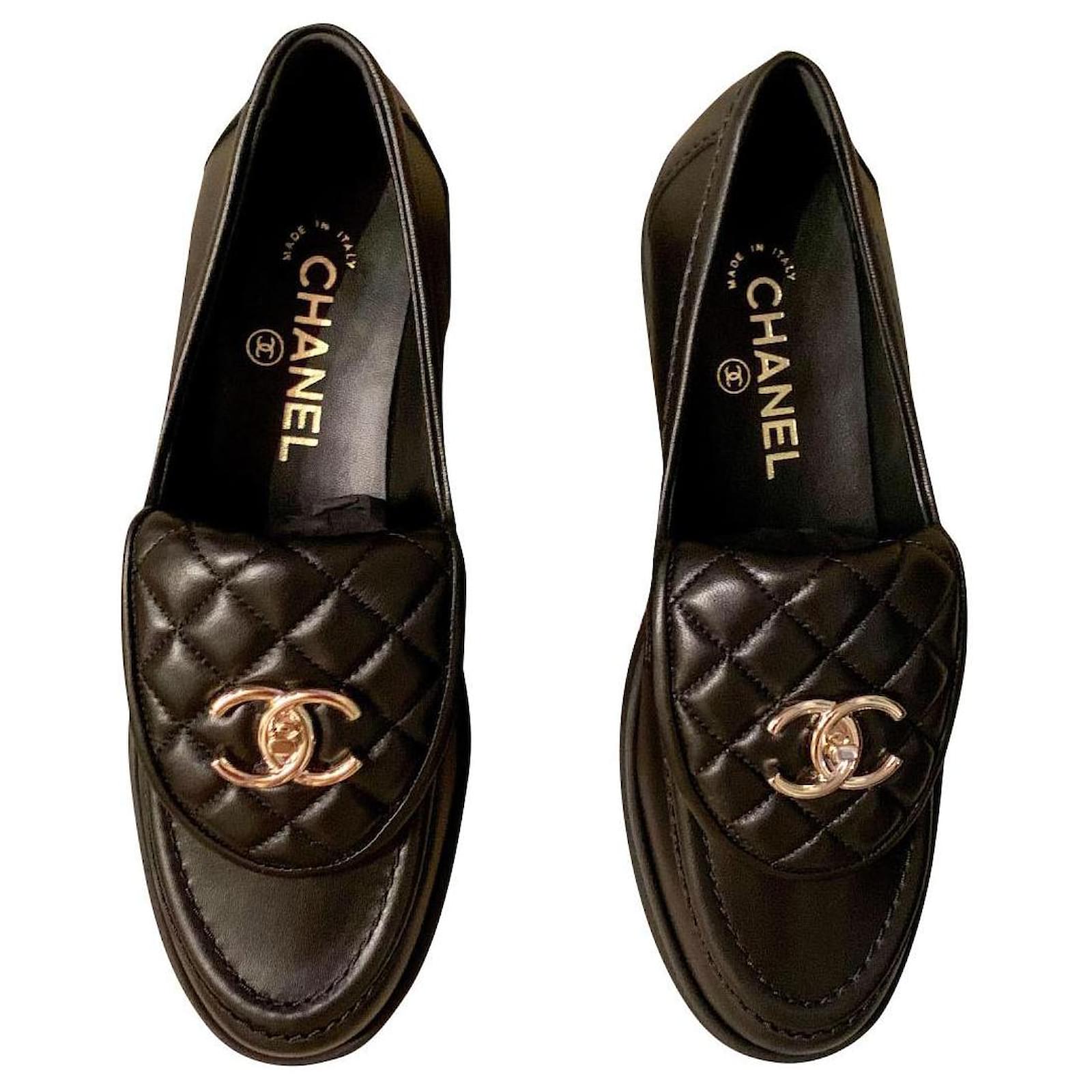 chanel turnlock loafers retail price