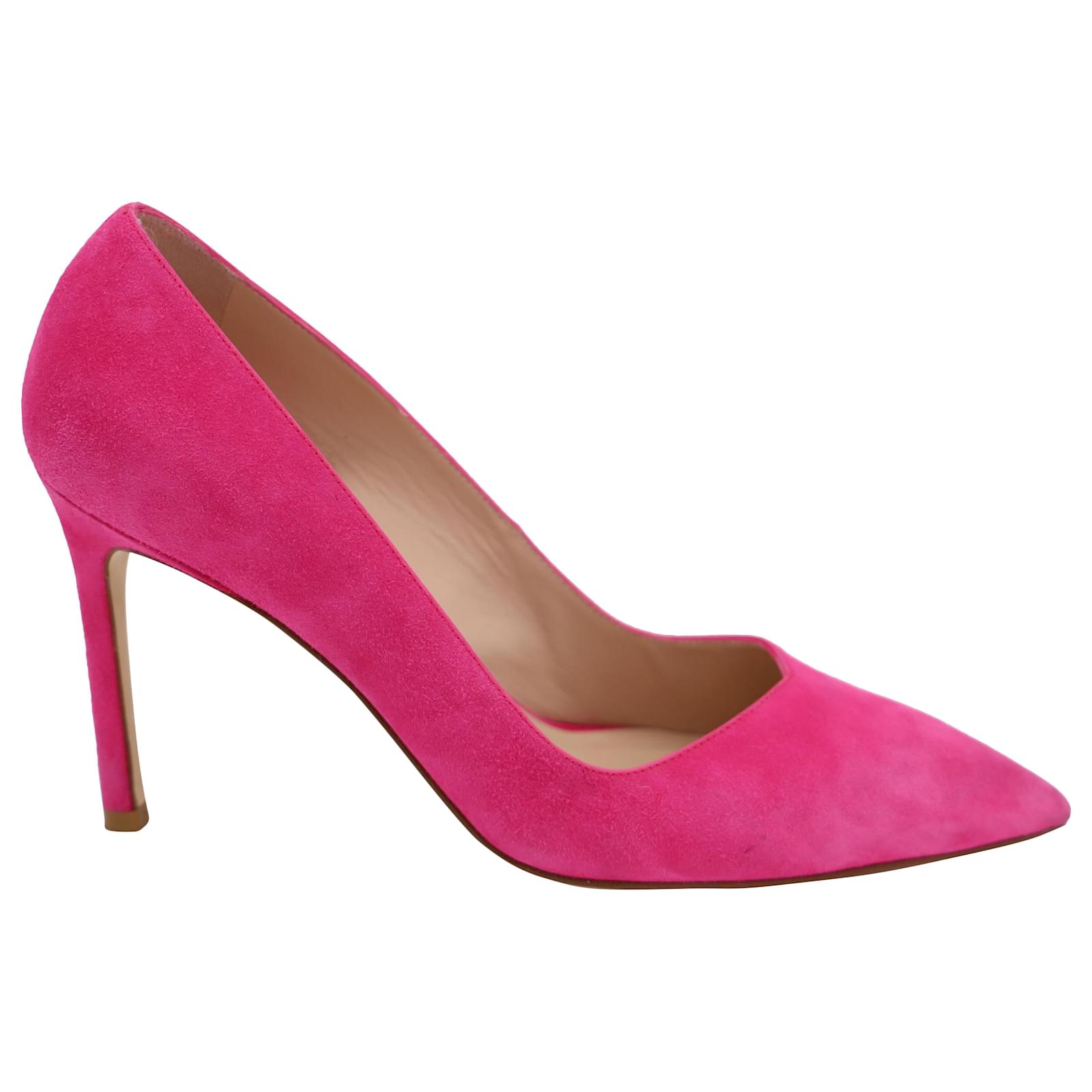 Stuart weitzman pink online heels