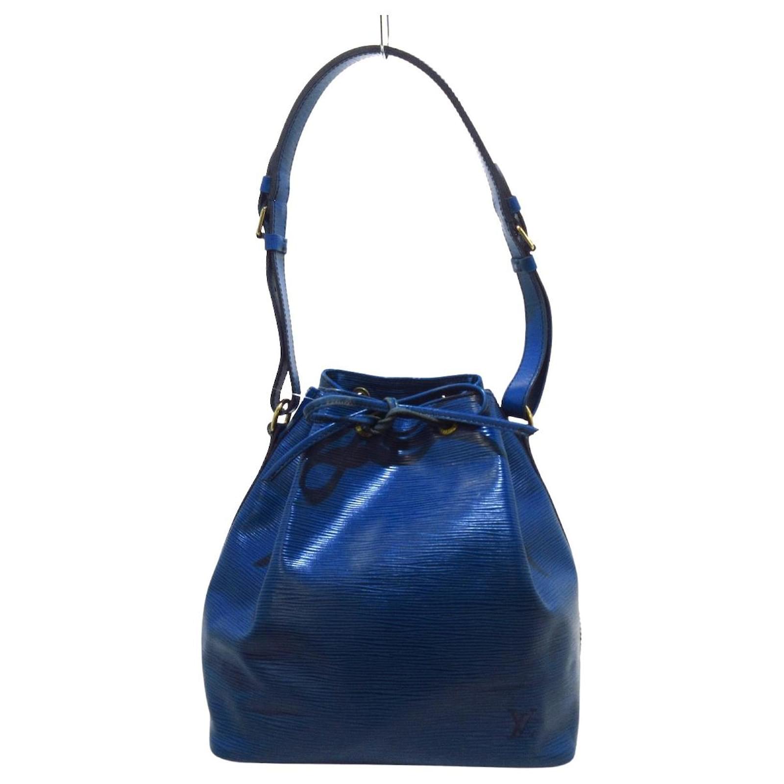 Noe Louis Vuitton Petit Noé Blue Leather ref.489360 - Joli Closet
