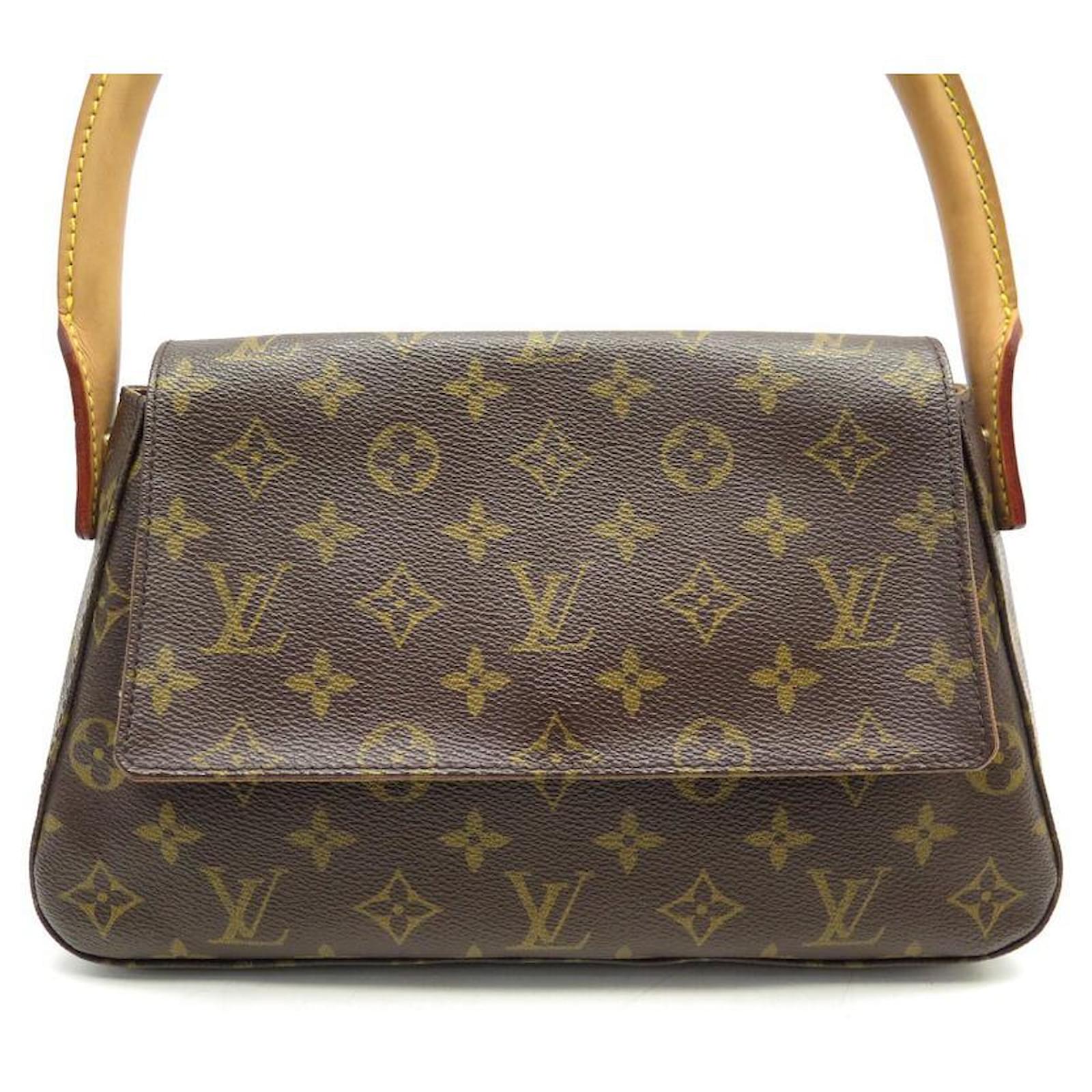 Louis Vuitton Looping Handbag Monogram Canvas Mini - ShopStyle