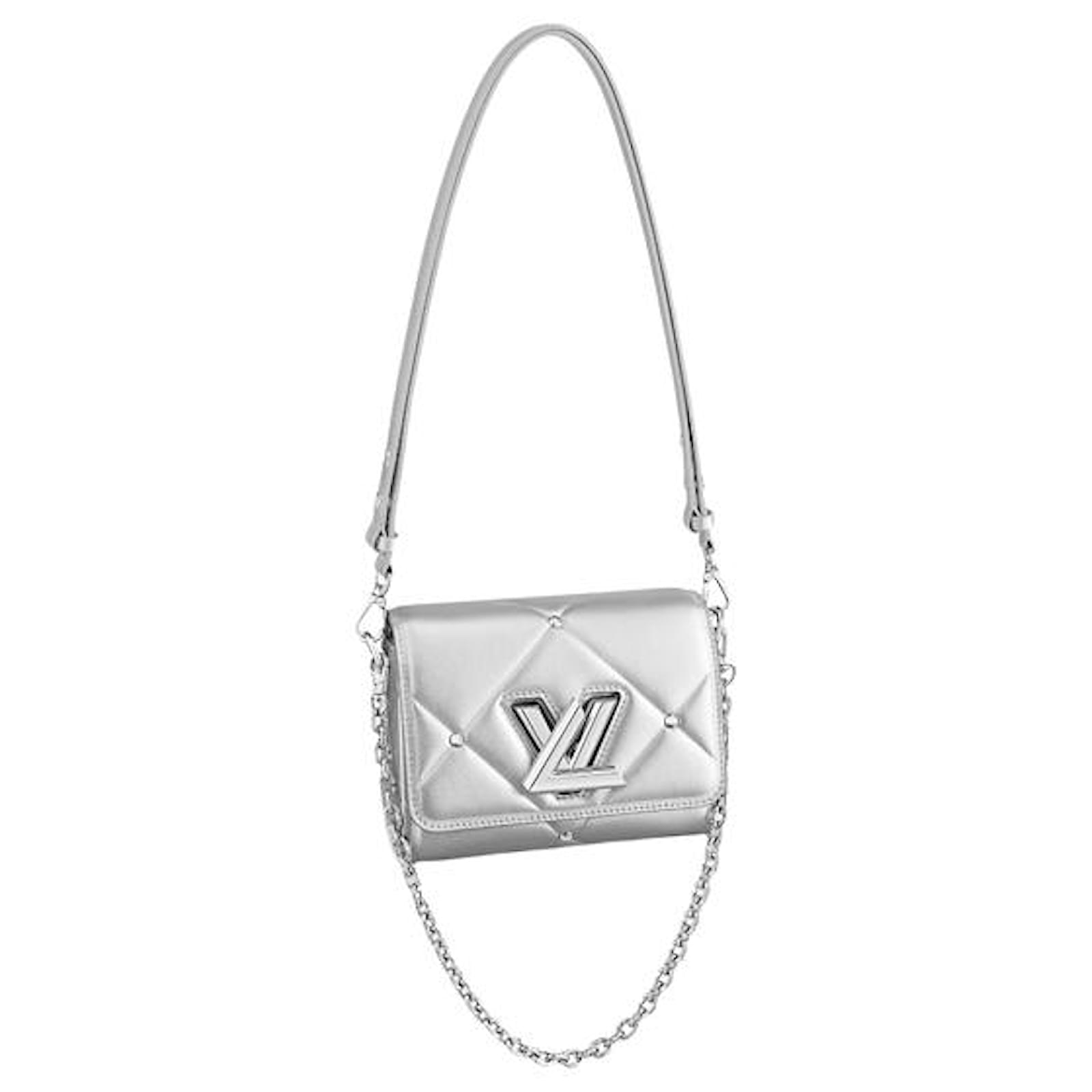 Shop Louis Vuitton TWIST 2023-24FW Casual Style Lambskin Street Style 2WAY  Chain Plain Leather (M22785, M23049, M22786) by Lecielbleu