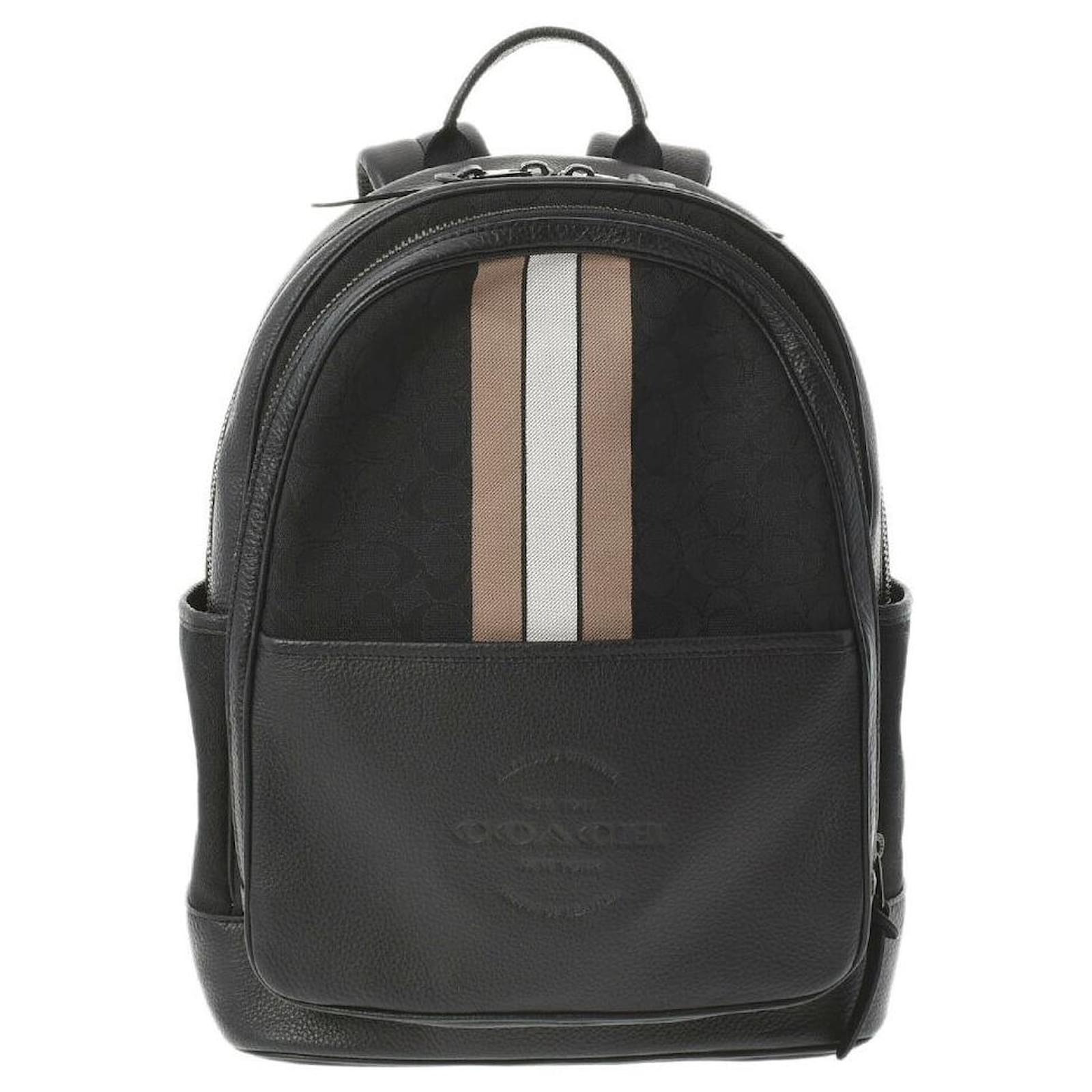 Coach Backpack Black Leather ref.492043 - Joli Closet