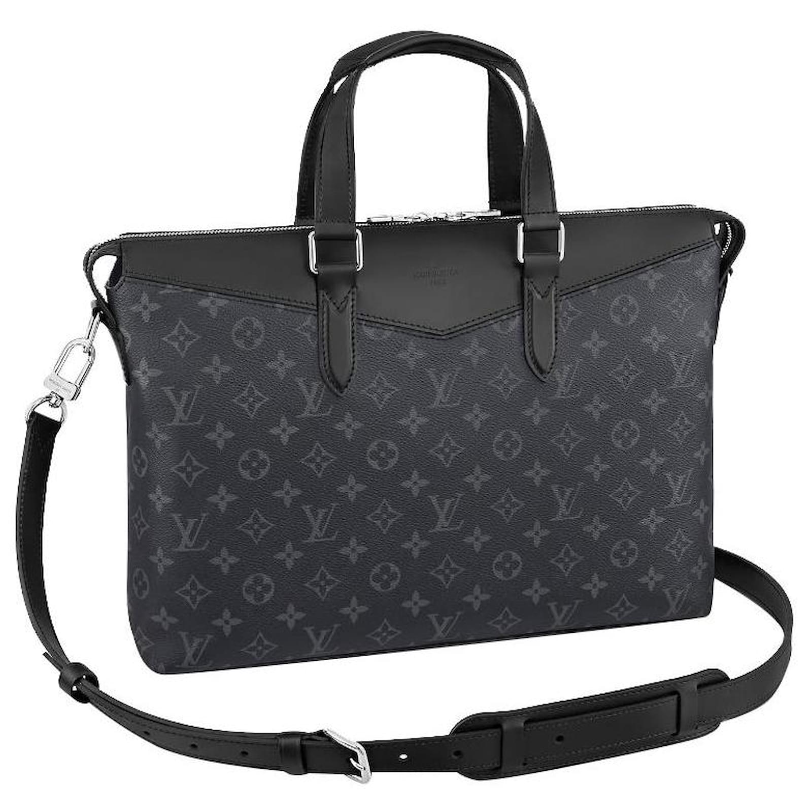 Louis Vuitton LV Explorer briefcase new Grey Leather ref.492170 - Joli  Closet