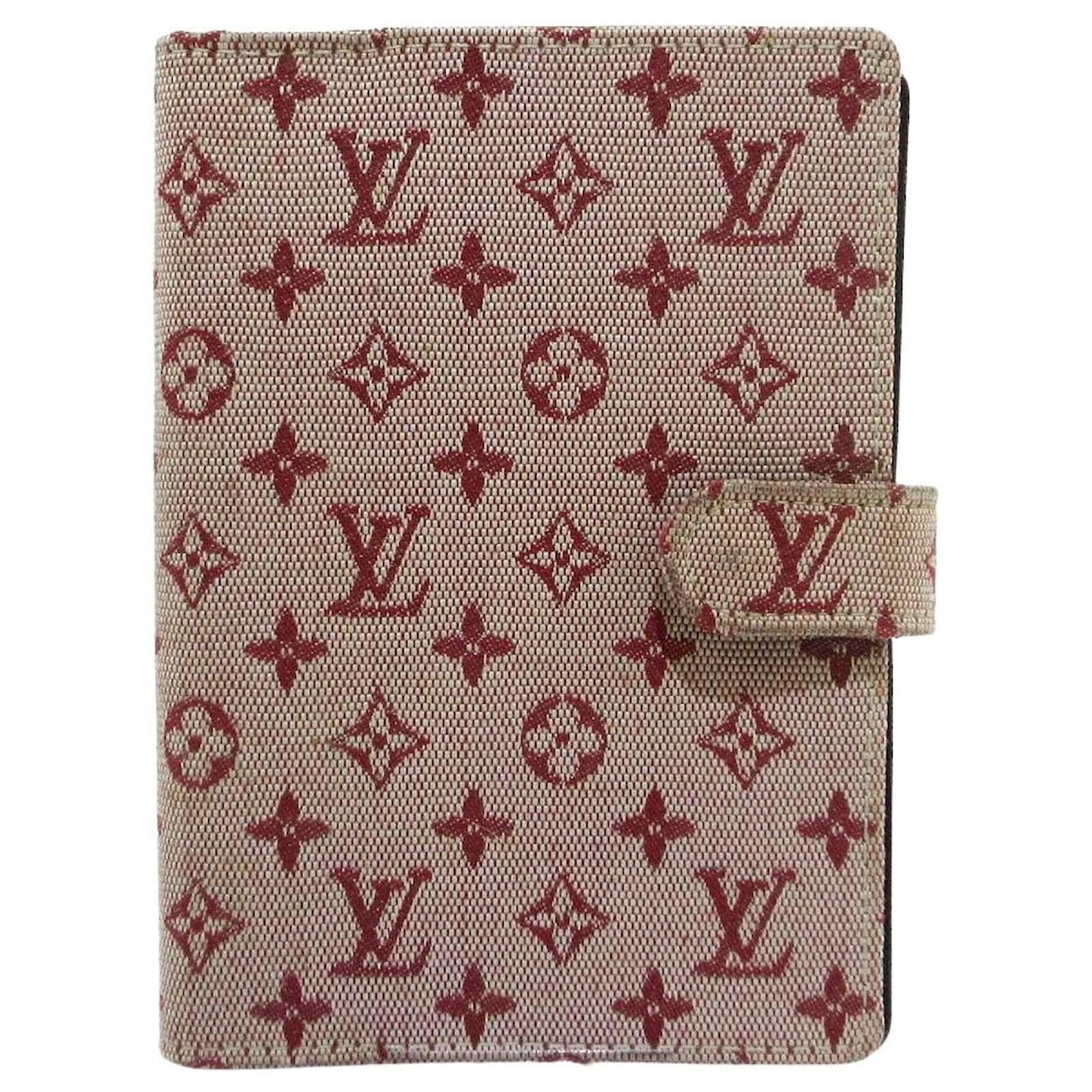 Louis Vuitton Agenda PM Pink Cloth ref.969880 - Joli Closet