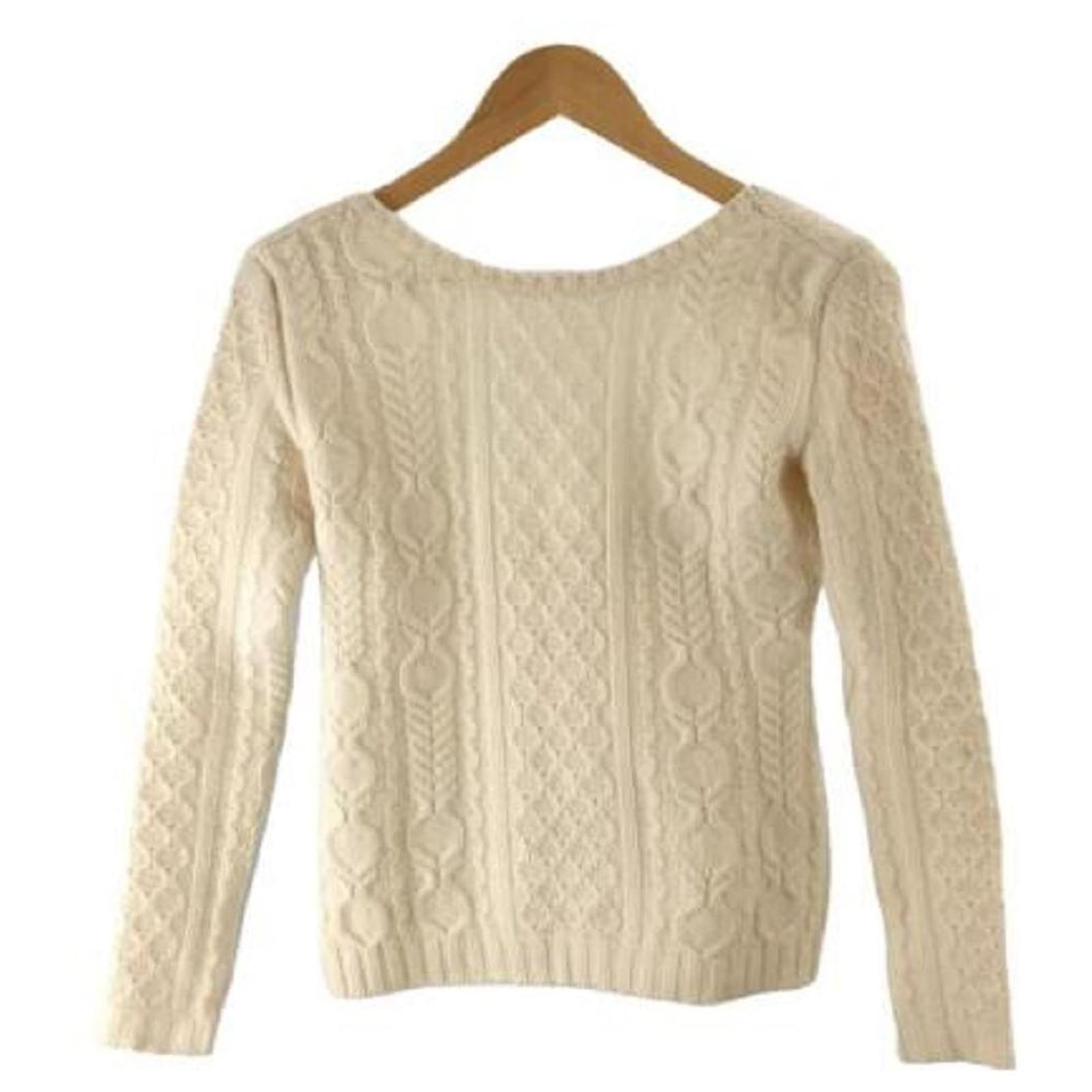 dior beige sweater