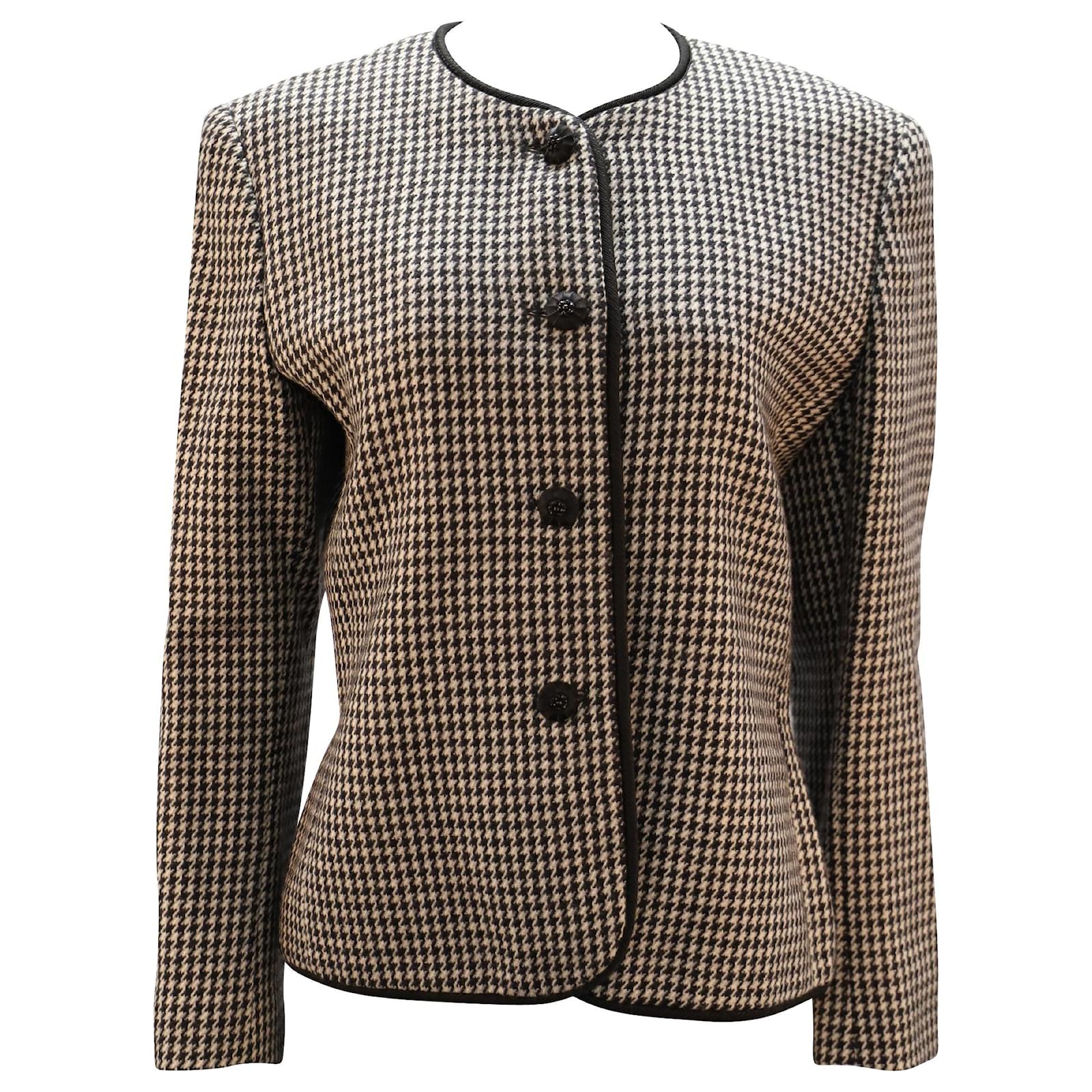 burberry houndstooth coat