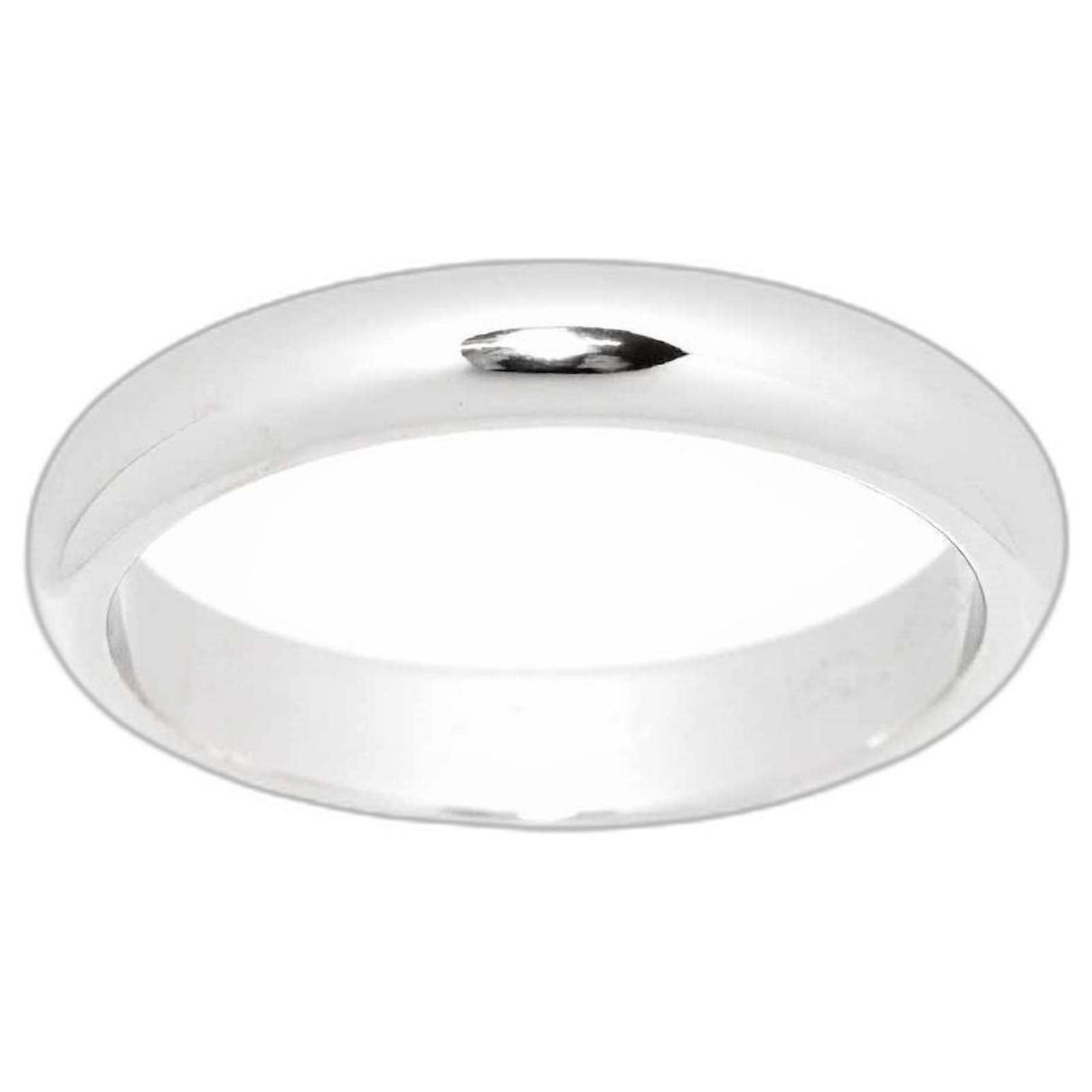 50 ring K18 WG White Gold 750 Ring Only 