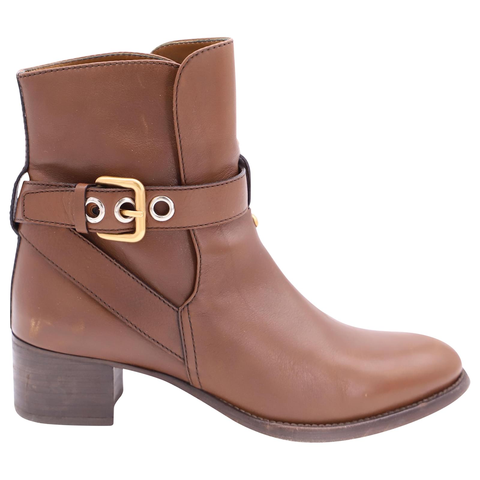 chloe moto boots