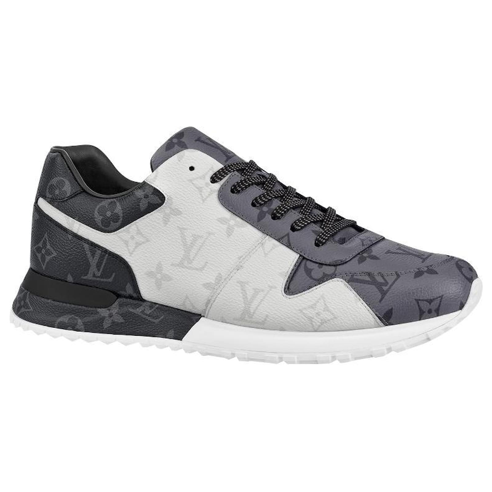 Louis Vuitton LV Run Away Trainers new Grey Leather ref.495293