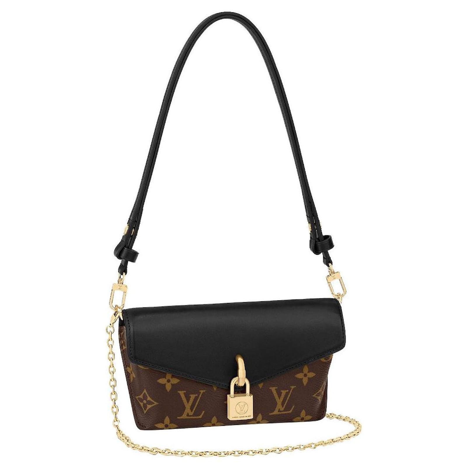 Louis Vuitton LV Padlock strap bag Leather ref.495886 - Closet