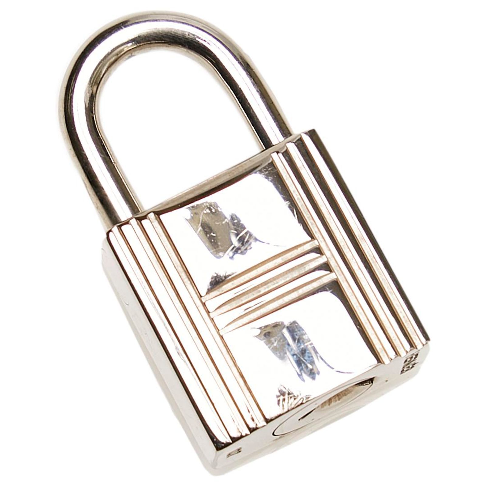 Porte-clés / Cadenas Hermès Cadena En Argent - Crochet Pour Bracelet - Occasion Très Bon État
