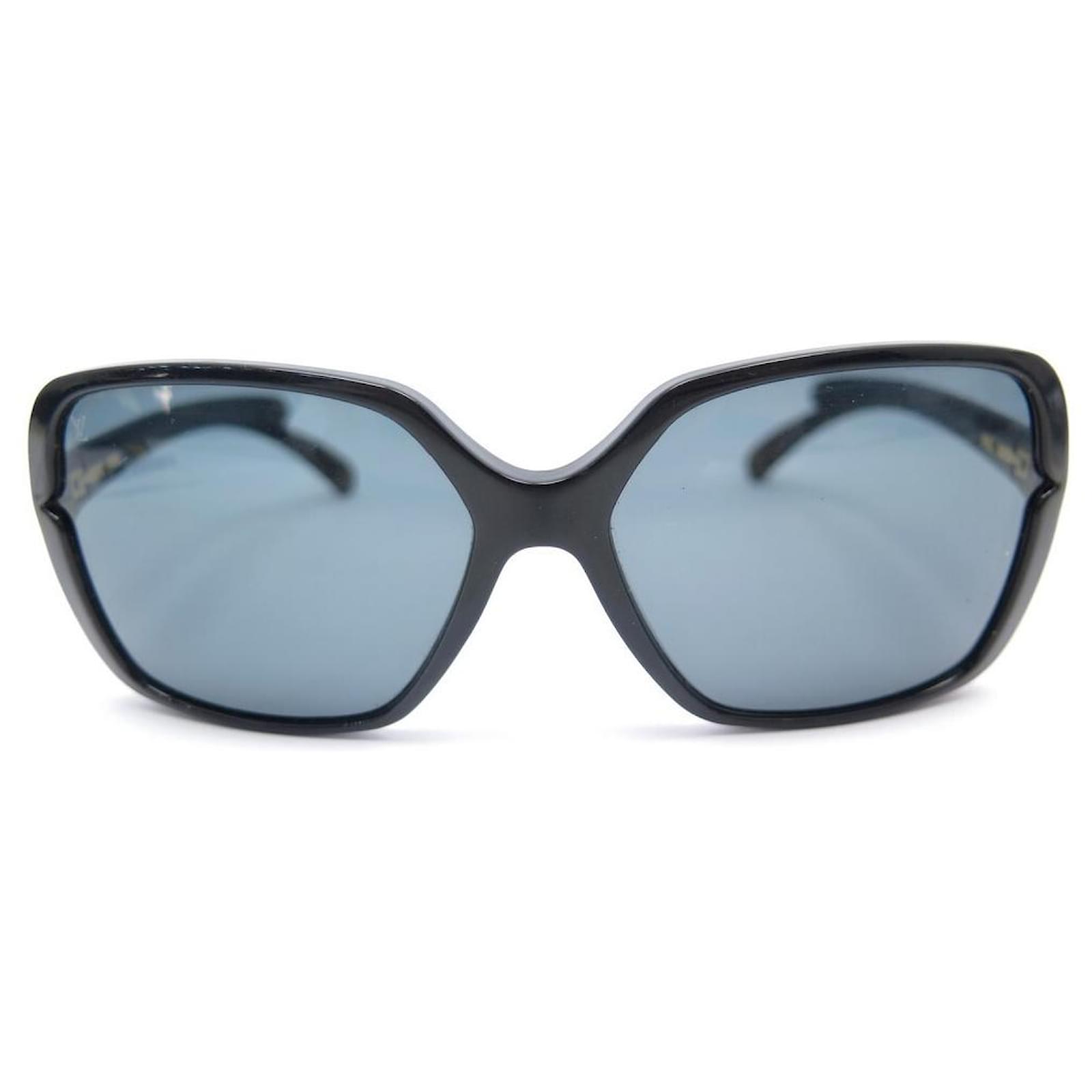 Louis Vuitton Sonnenbrille, schwarz, Damen