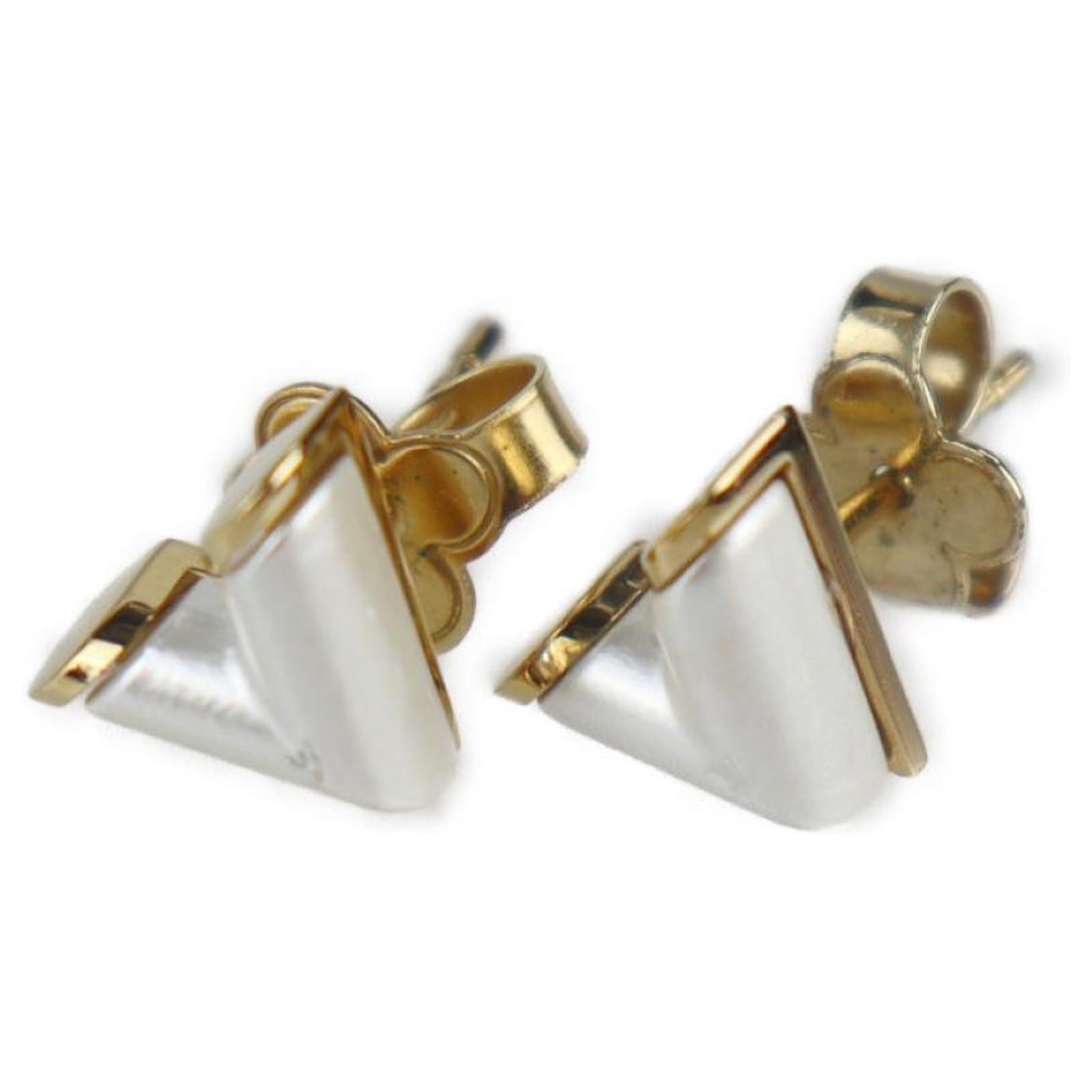 Jewelry, Louis Vuitton Essential V Stud Earrings