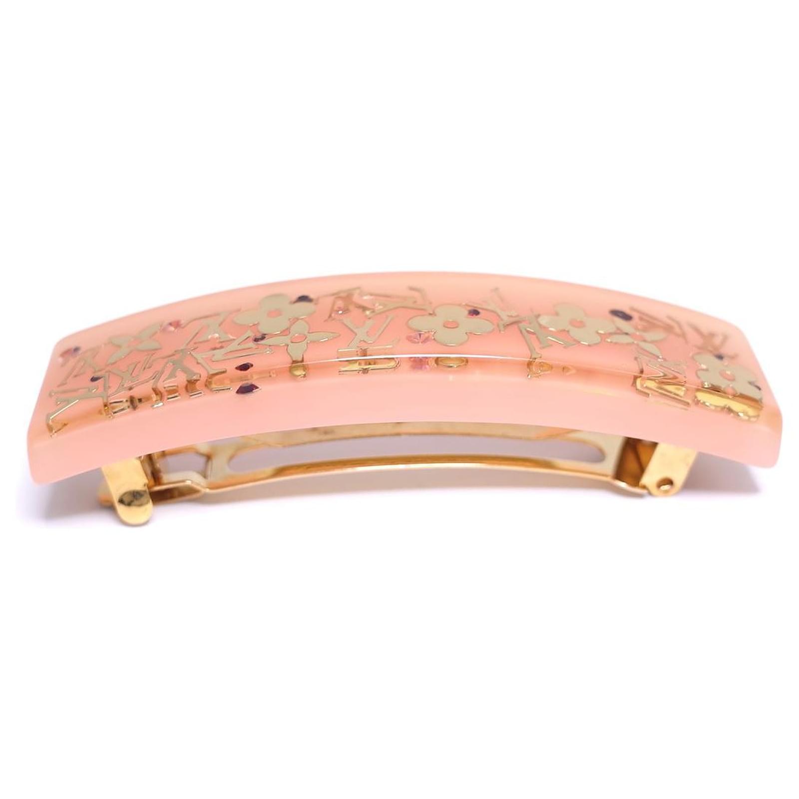 Louis Vuitton Hair accessories Pink Golden ref.497207 - Joli Closet