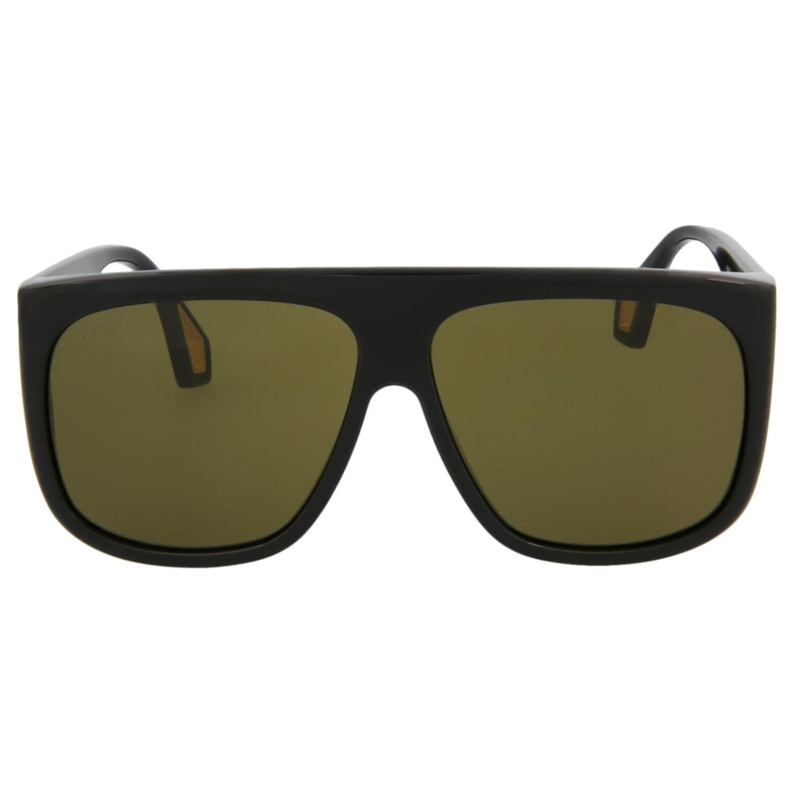 Gucci AviatorStyle Injection Sunglasses Black ref.497298 Joli Closet