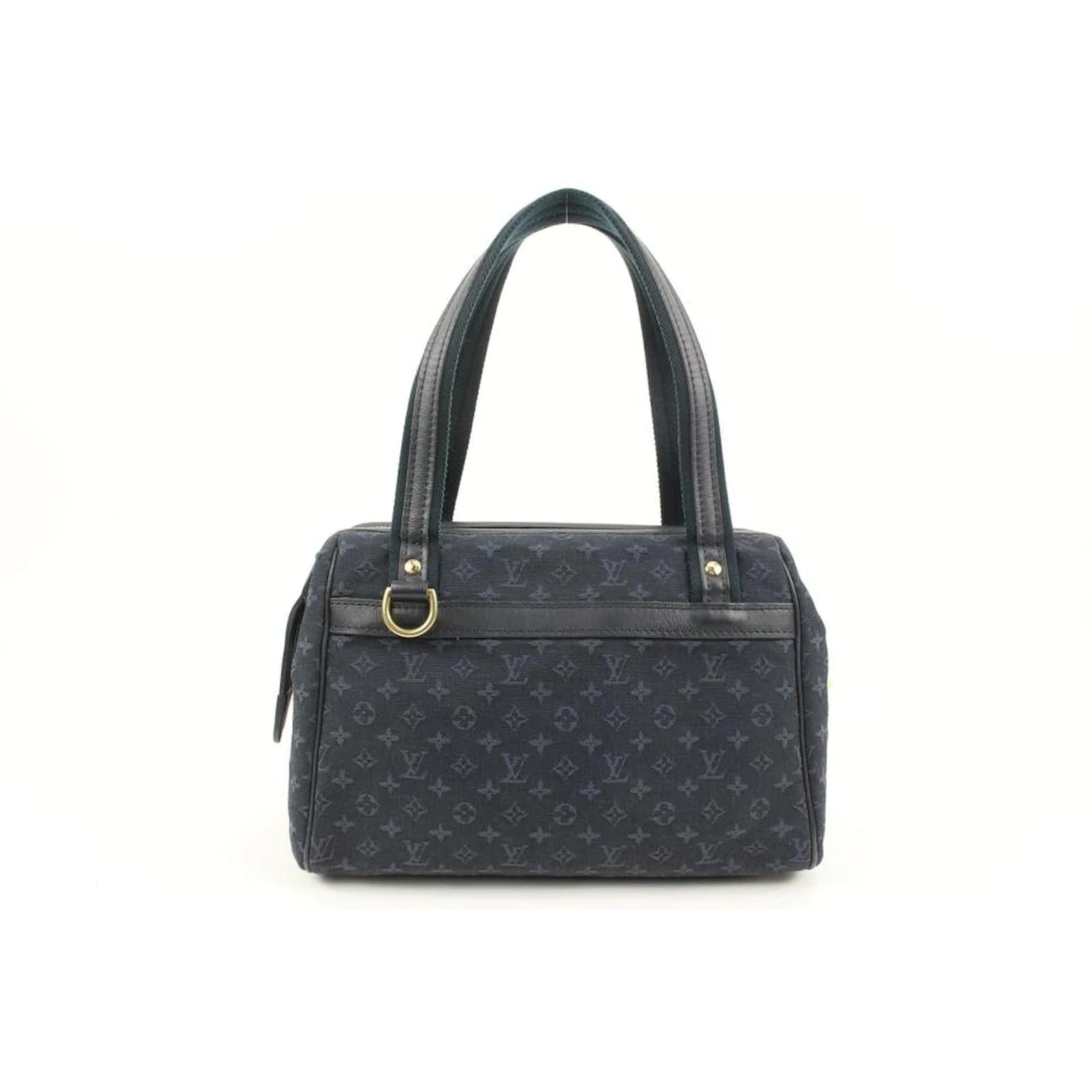 Louis Vuitton Monogram Mini Lin Speedy Bandouliere 30 Hand Bag