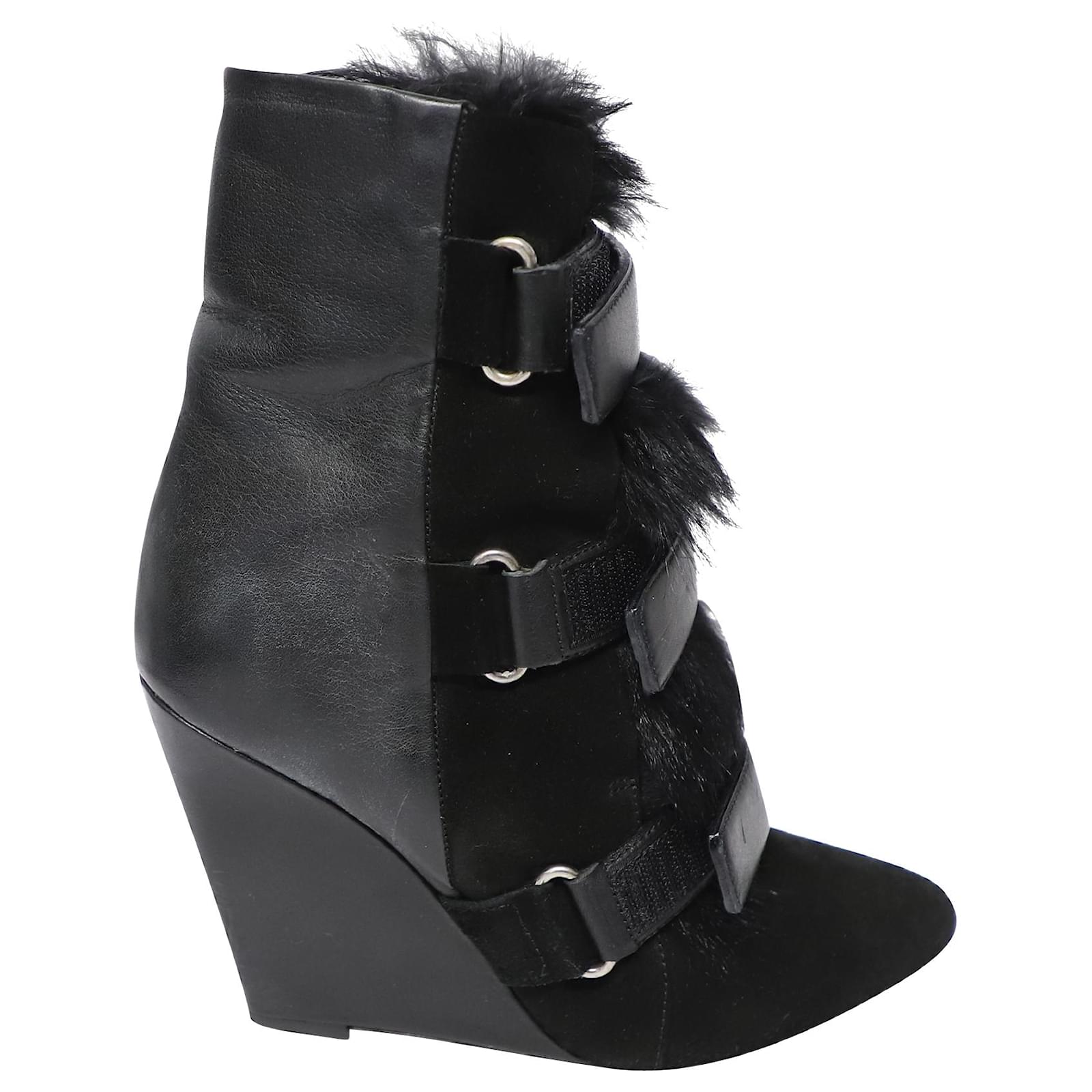 isabel marant wedge boots