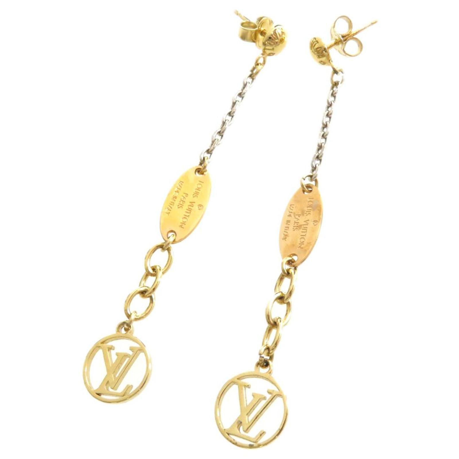 Bijoux Boucles d'oreilles Louis Vuitton d'occasion