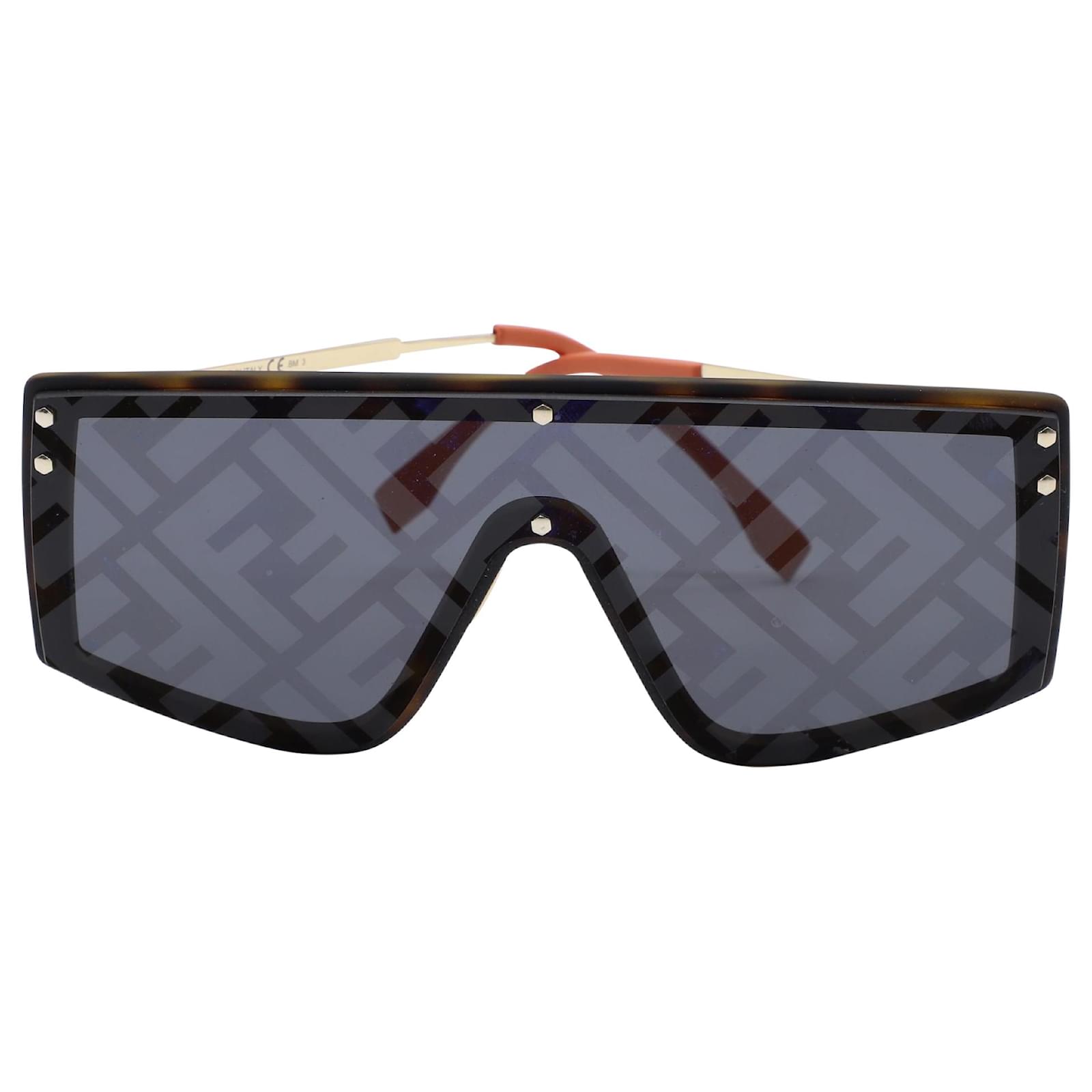Fendi Fabulous FF M0076/G/S Sunglasses in Black Acetate Synthetic ...