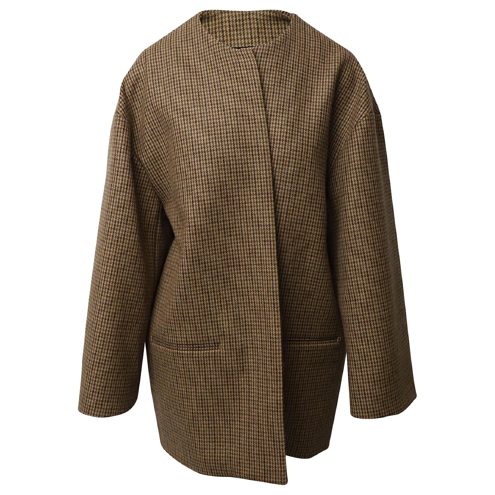 celine houndstooth coat