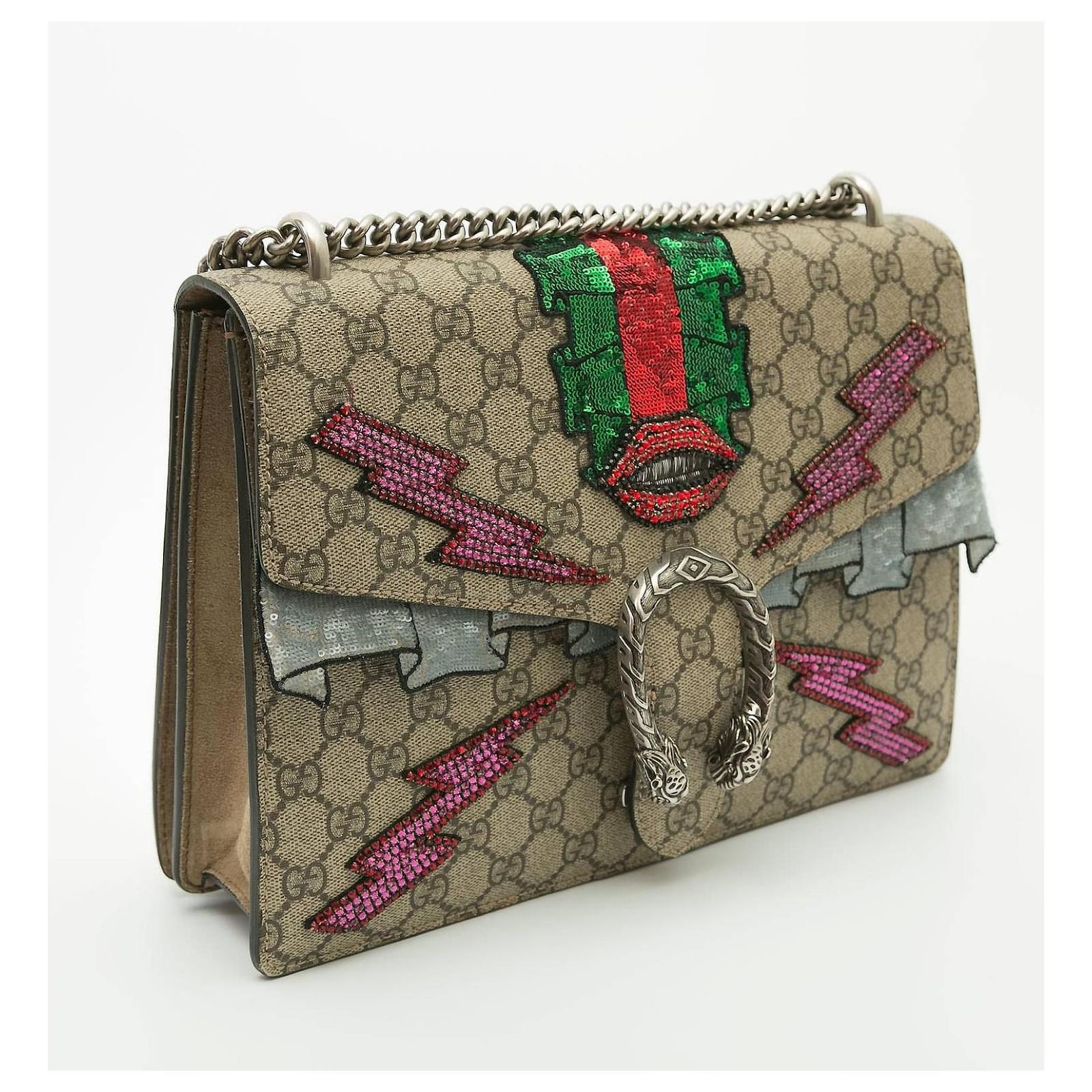 gucci bag with rhinestones