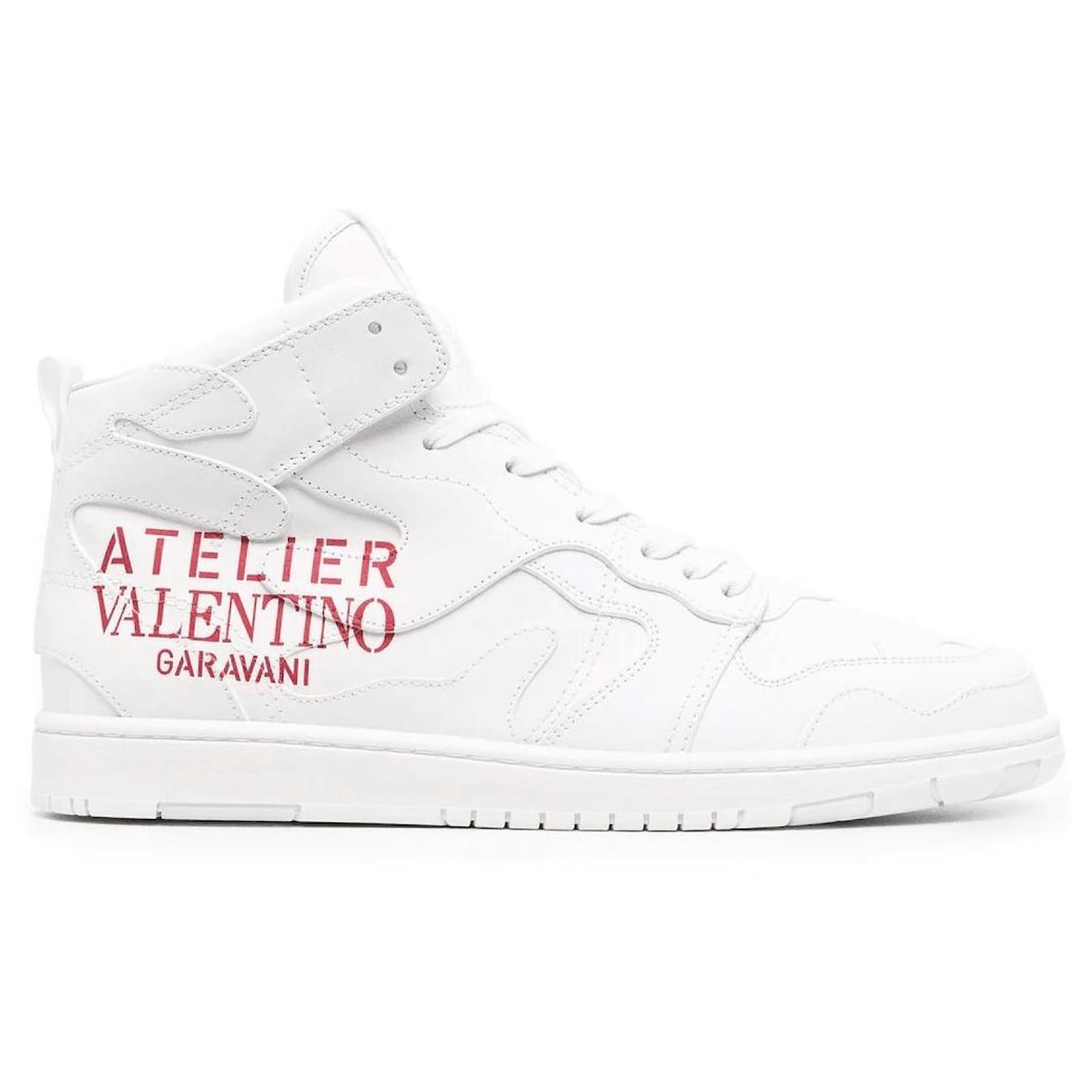 Valentino Hightop sneakers Atelier Shoes 07 camouflage White Leather