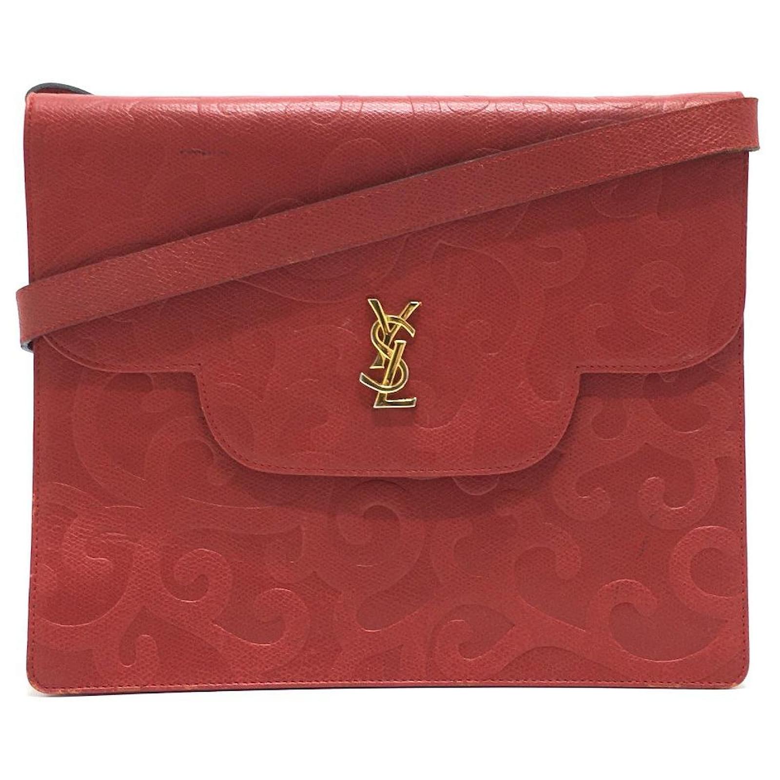 Louis Vuitton Pre-owned Women's Fabric Clutch Bag - Red - One Size