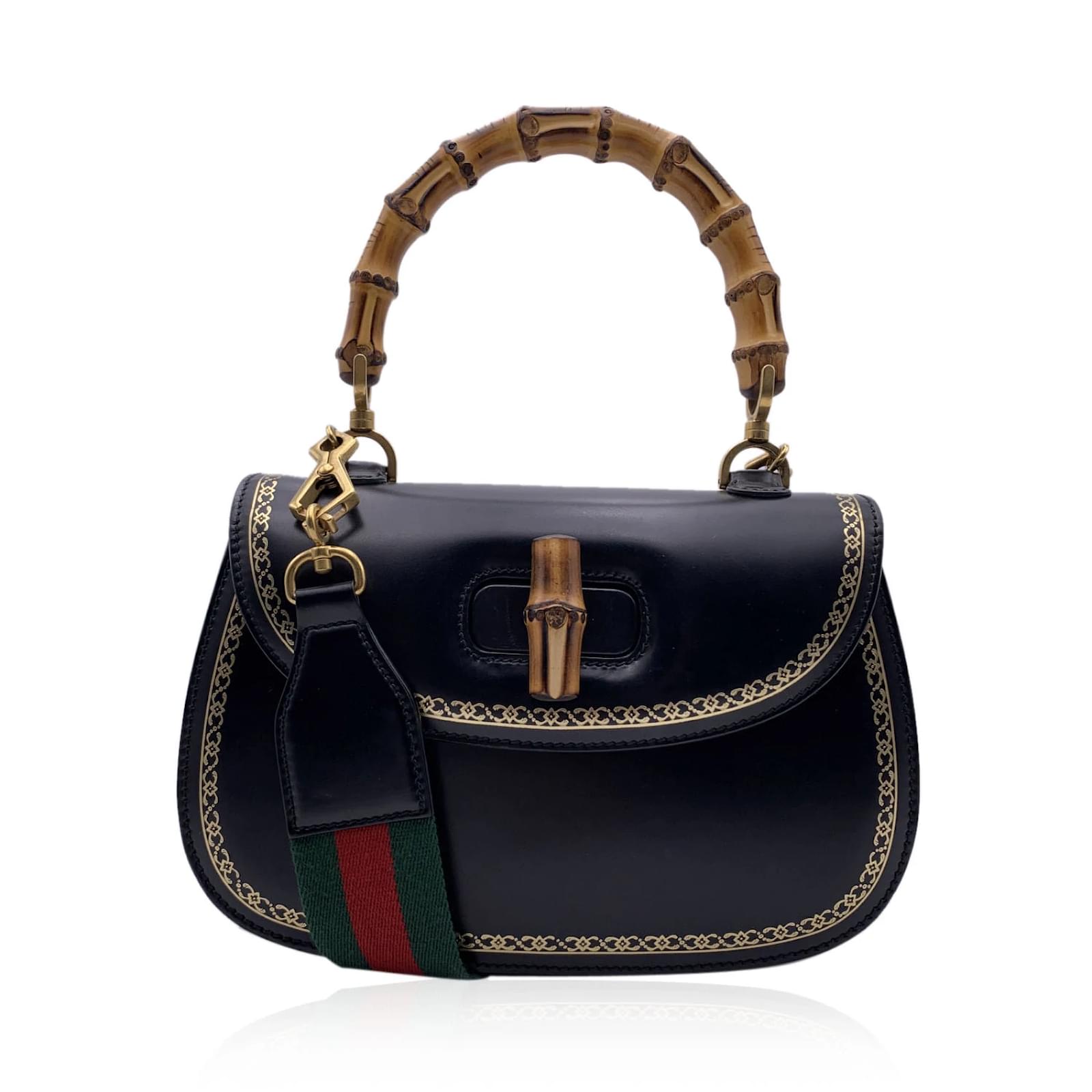Borse Gucci Bamboo Alessandro Michele Gucci Borsa A Mano Con
