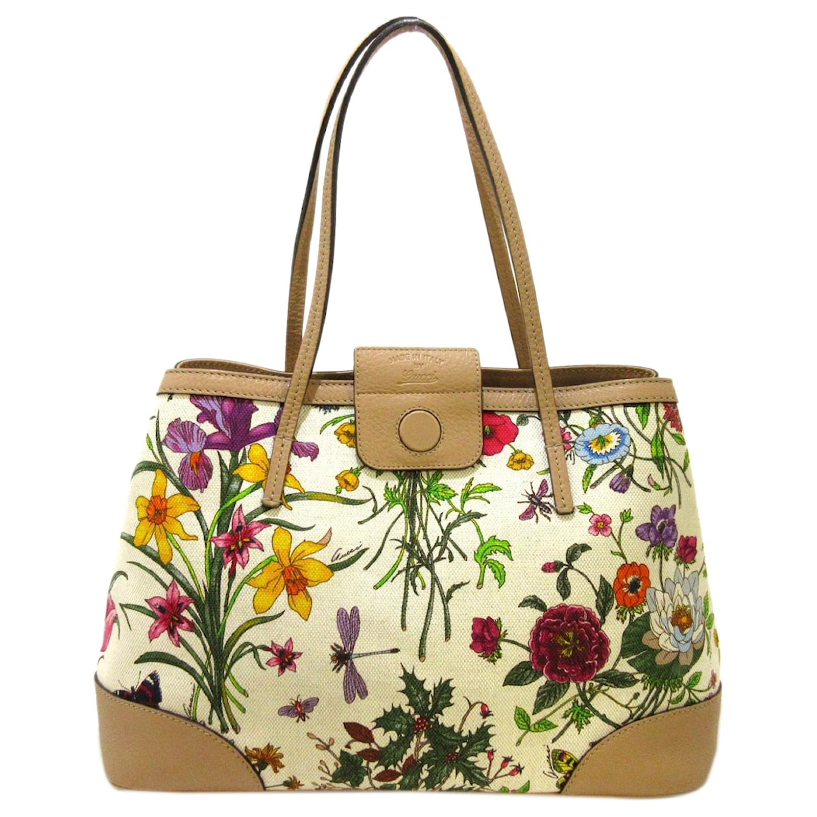 Gucci Canvas Floral Bag