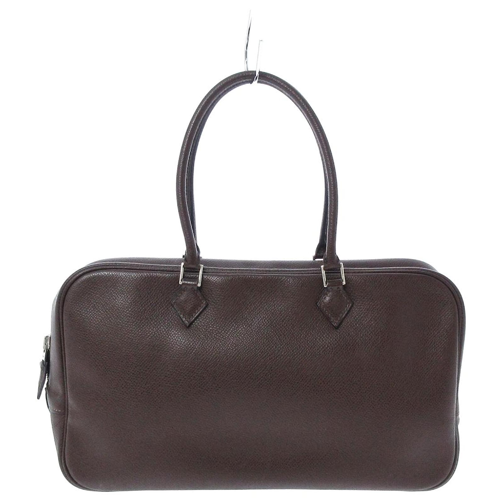 Hermès Plume Brown Leather ref.501521 - Joli Closet