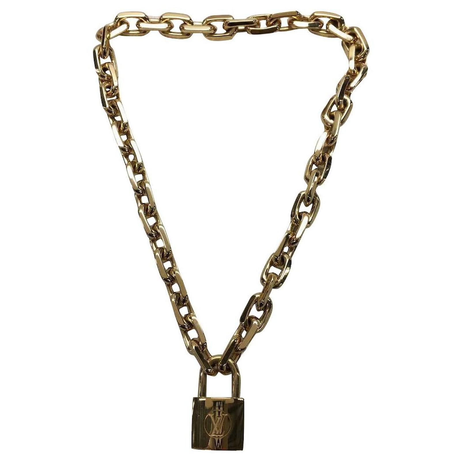 Cadenas necklace Louis Vuitton Gold in Gold plated - 38831172