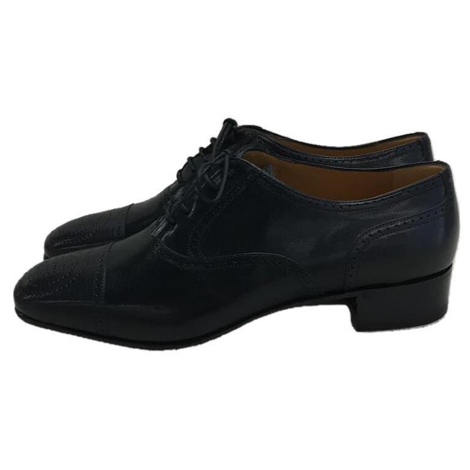 GUCCI Dress shoes / US9 / BLK / leather / up derby shoes Black ref.502357 -  Joli Closet