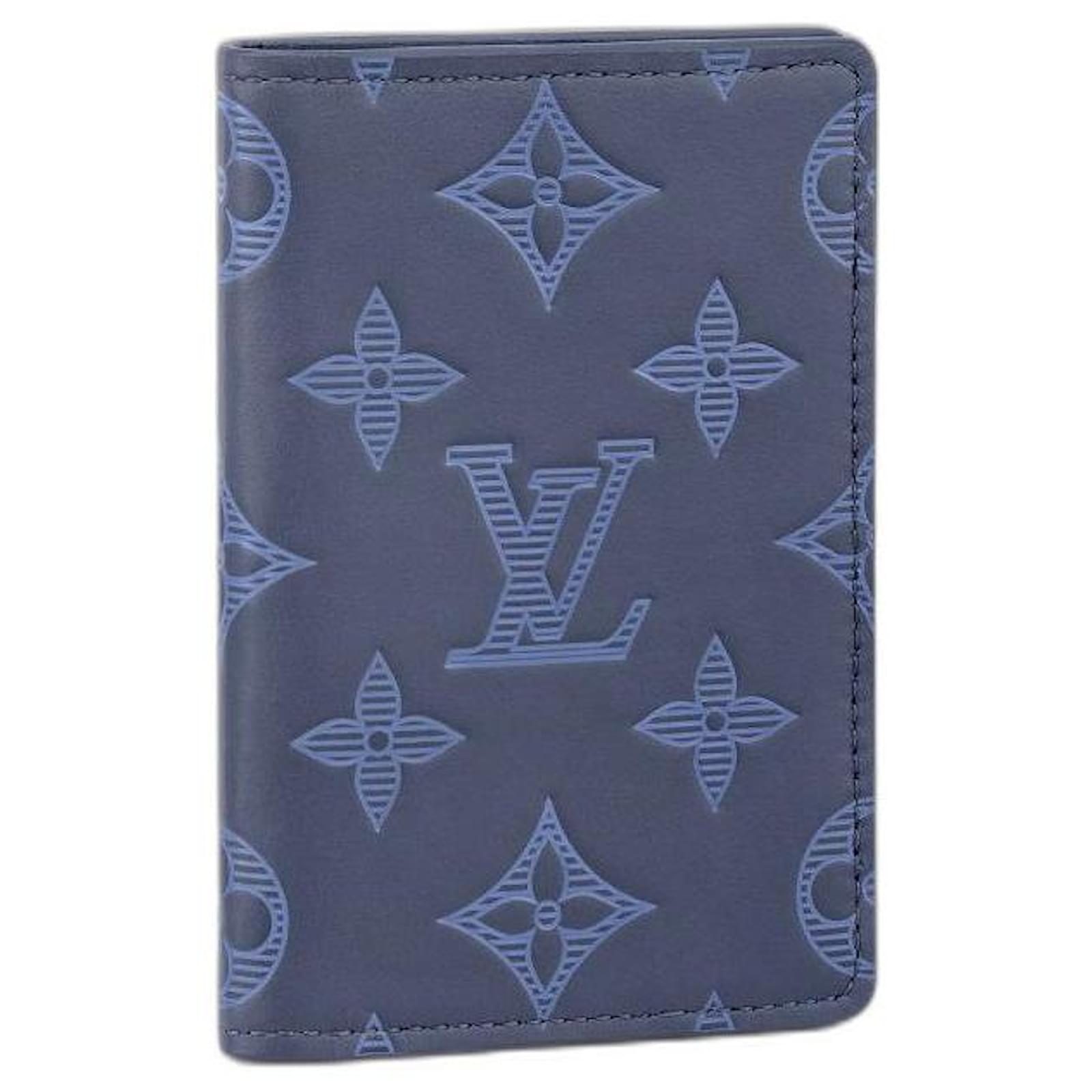 Wallets Small Accessories Louis Vuitton LV Pocket Organizer New Monogram Shadow