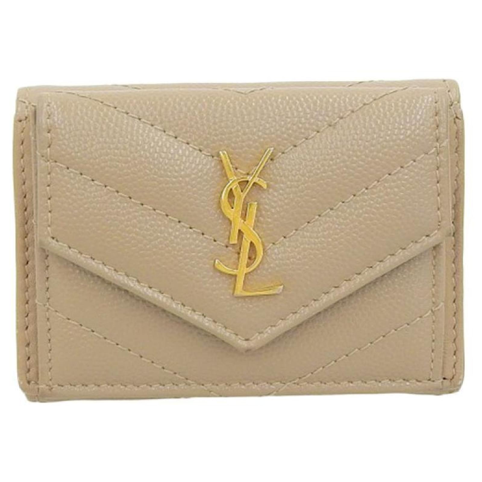 used saint laurent wallet