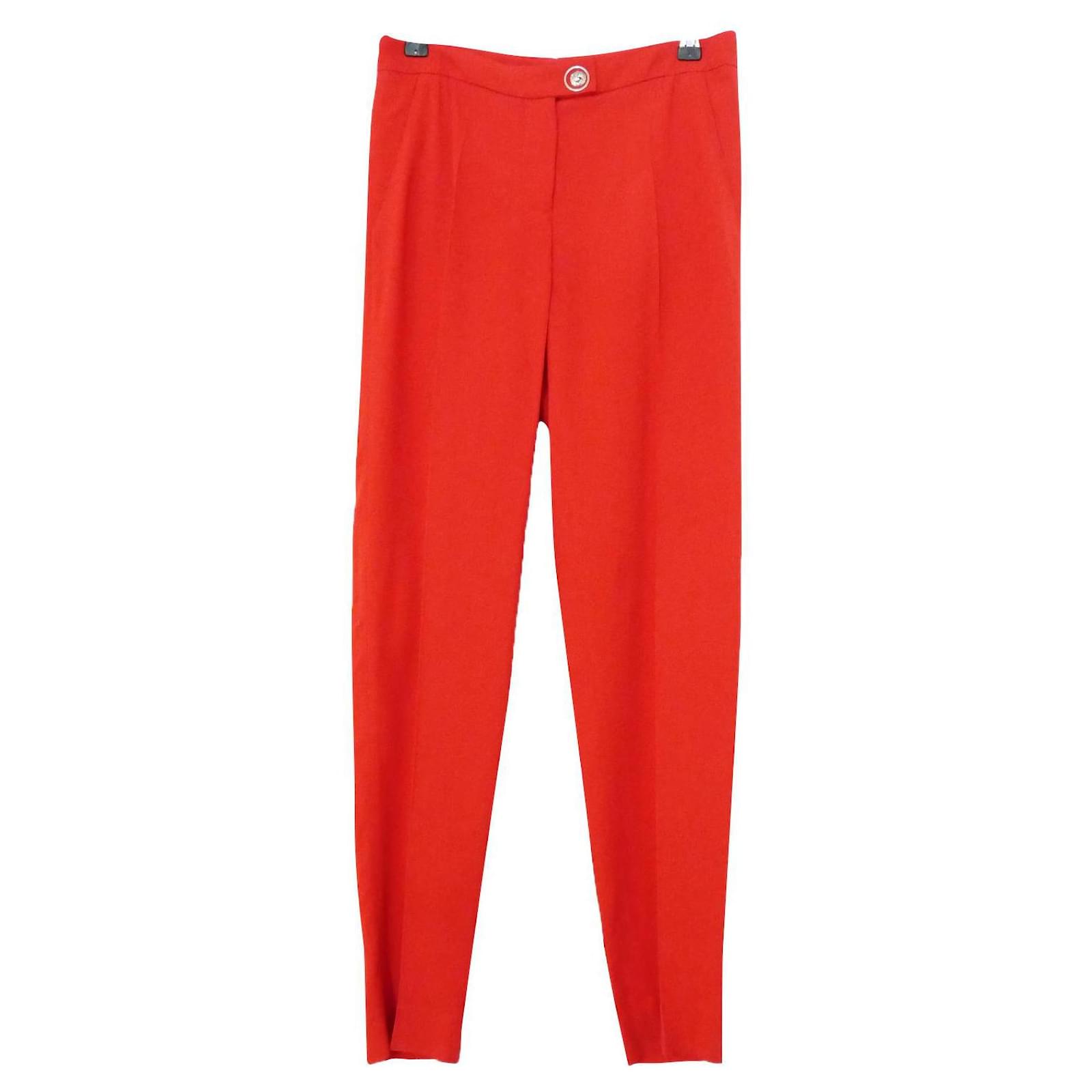 Pantaloni Versus Versace Pantaloni Versus Versace Con Bottoni A