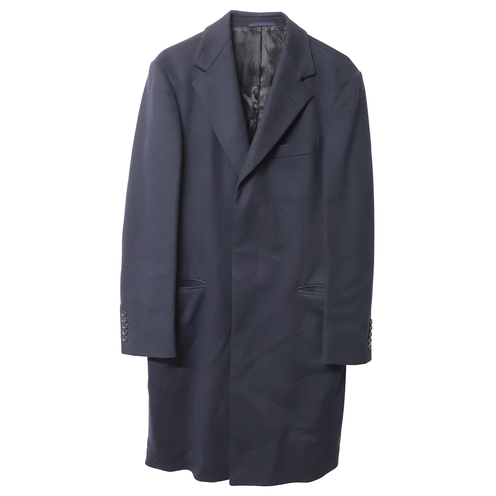 Abrigo Gucci de Botonadura Sencilla en Lana Azul Marino ref.503577 - Joli  Closet