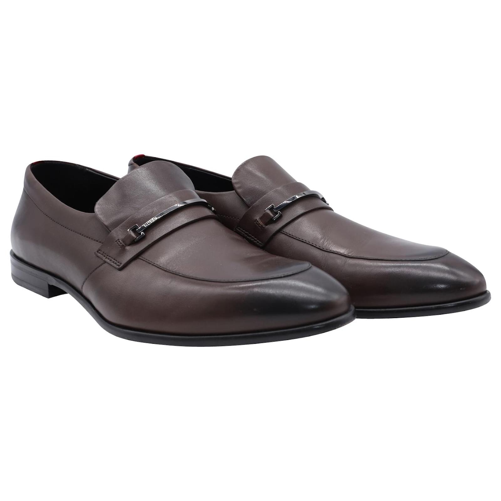 Hugo Boss Dress Loafers in Brown ref.503594 - Closet