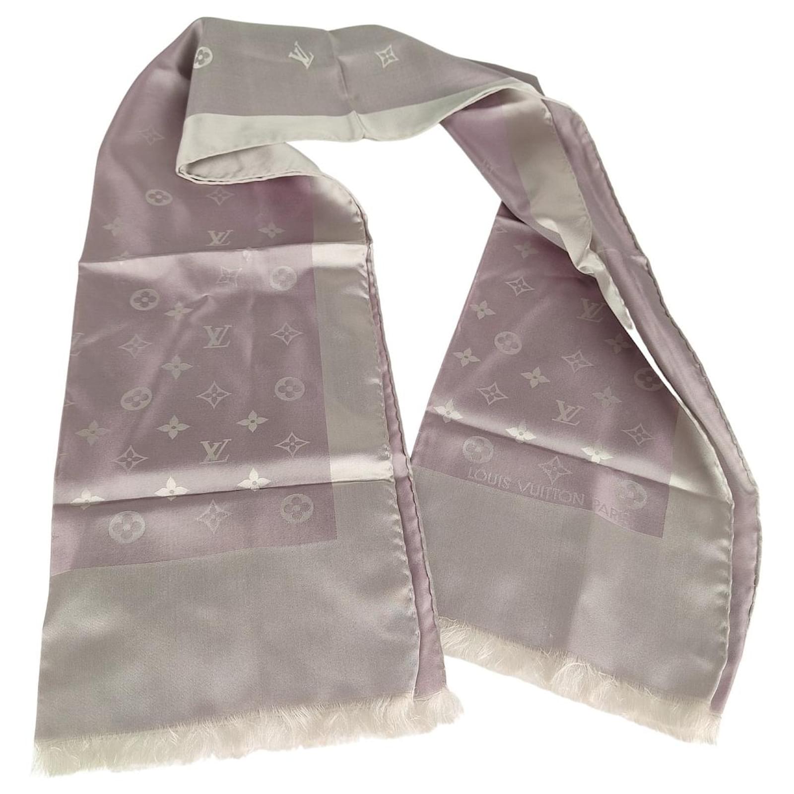 Louis Vuitton Monogram Shawl Scarf - Purple