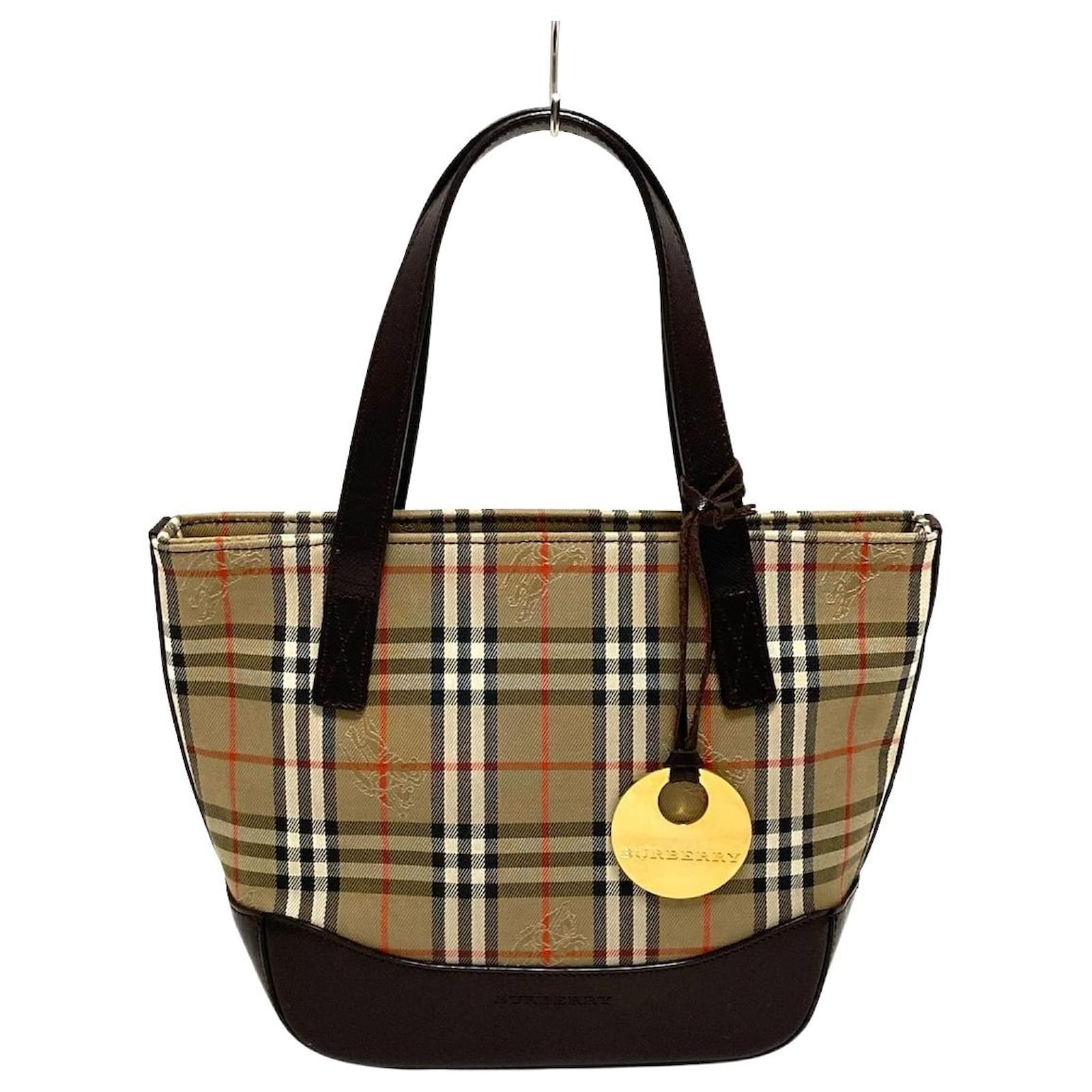Burberry handbag Beige Cloth ref.504144 - Joli Closet