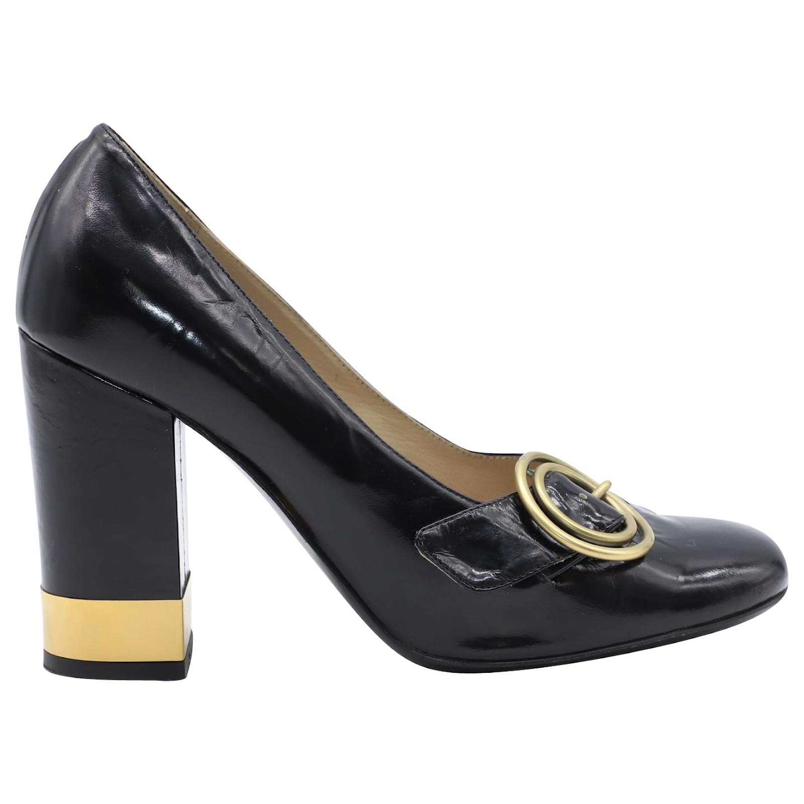 Women's Black Suede Pointed Toe Thin Heel Work Shoes 9cm Versatile High Heel  Pumps | SHEIN