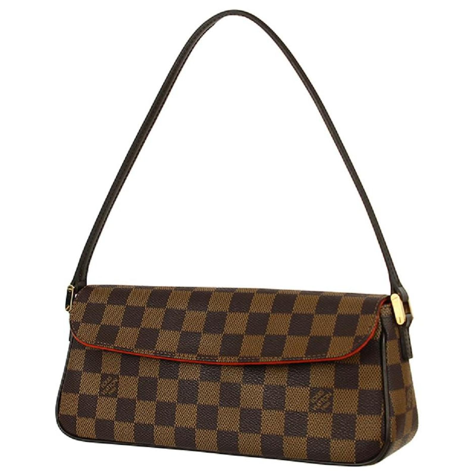 Louis Vuitton Pre-owned Women's Leather Shoulder Bag - Brown - One Size