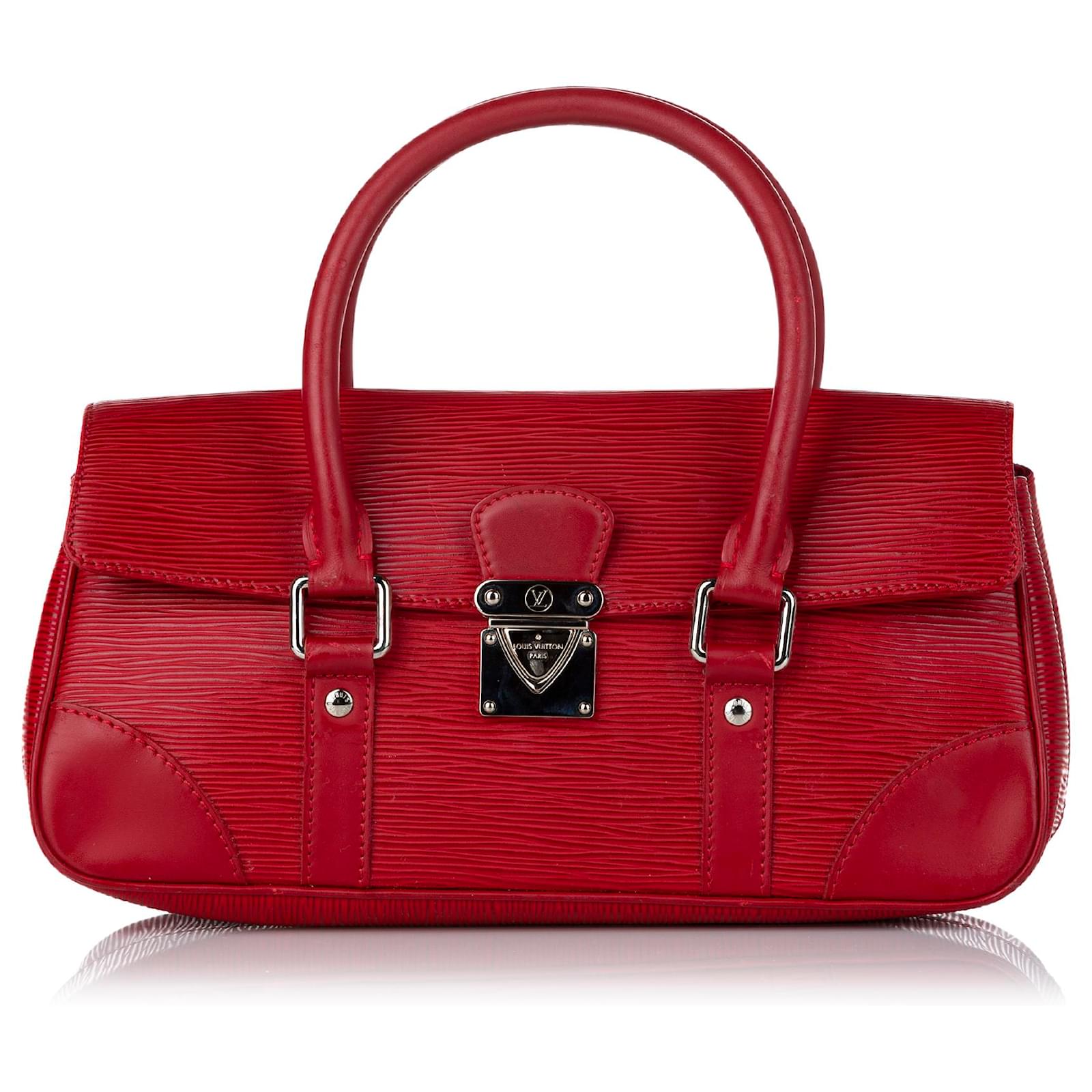 Louis Vuitton Red Epi Segur PM Leather ref.504803 - Joli Closet
