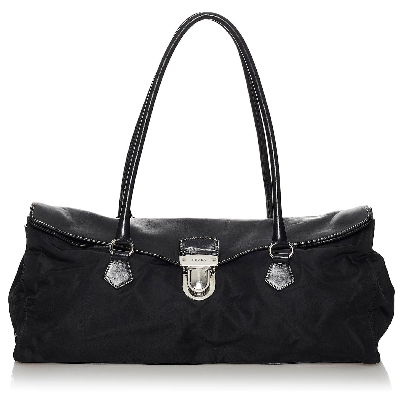 ビンテージ PRADA  TESSUTO EASY  バッグ Prada Tessuto Easy Shoulder Bag Black – DAC