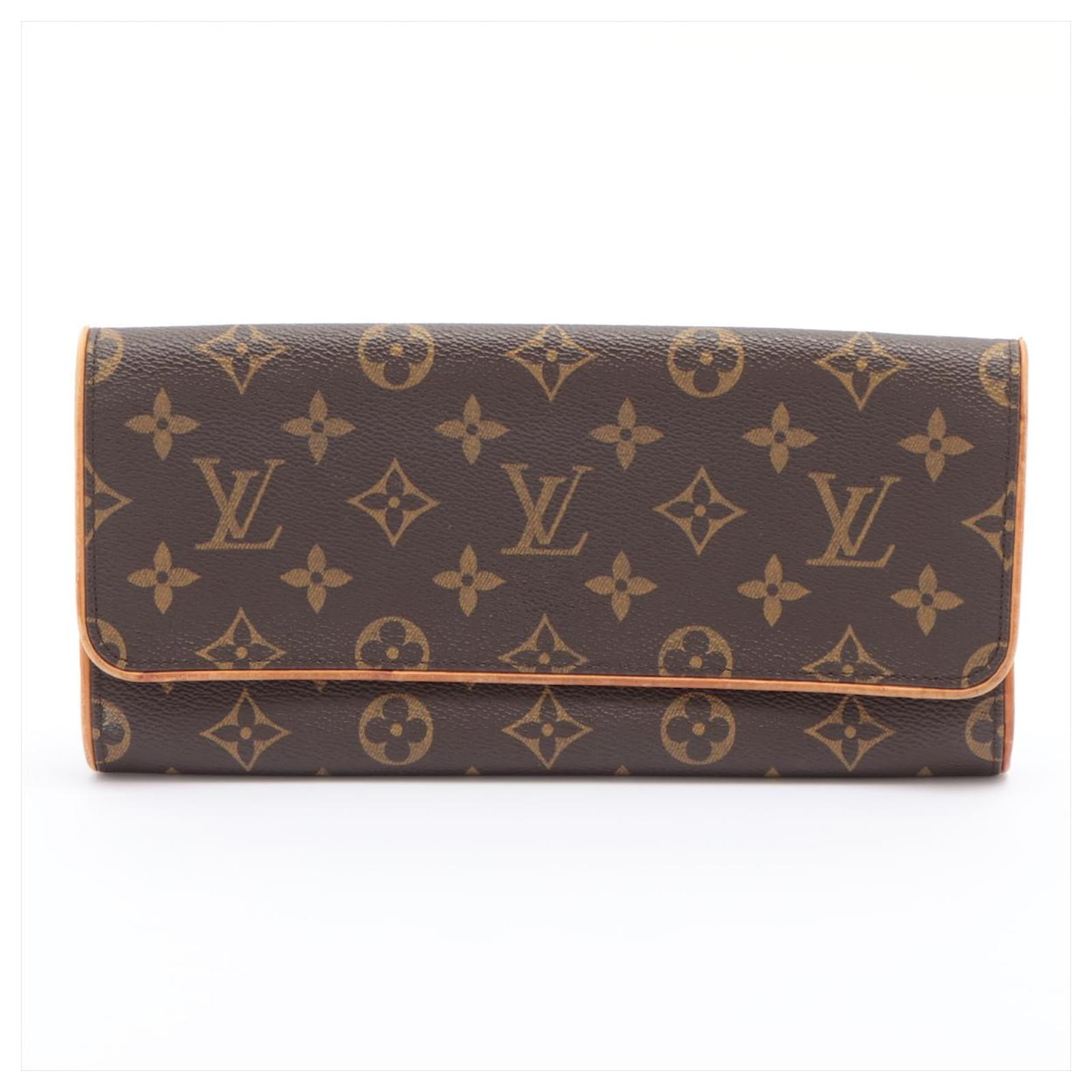 Louis Vuitton Twin Brown Cloth Ref 505339 Joli Closet