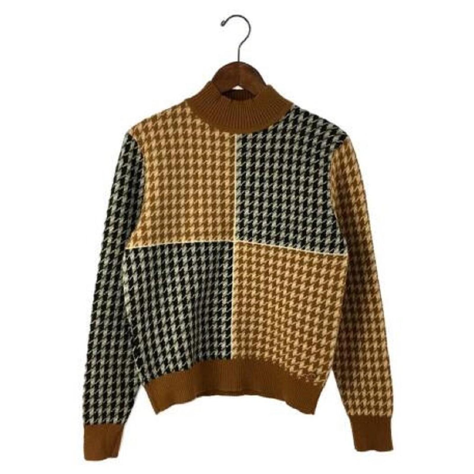 Hermès **[Used] HERMES 2019AW / Crazy Pattern / Sweater / 36