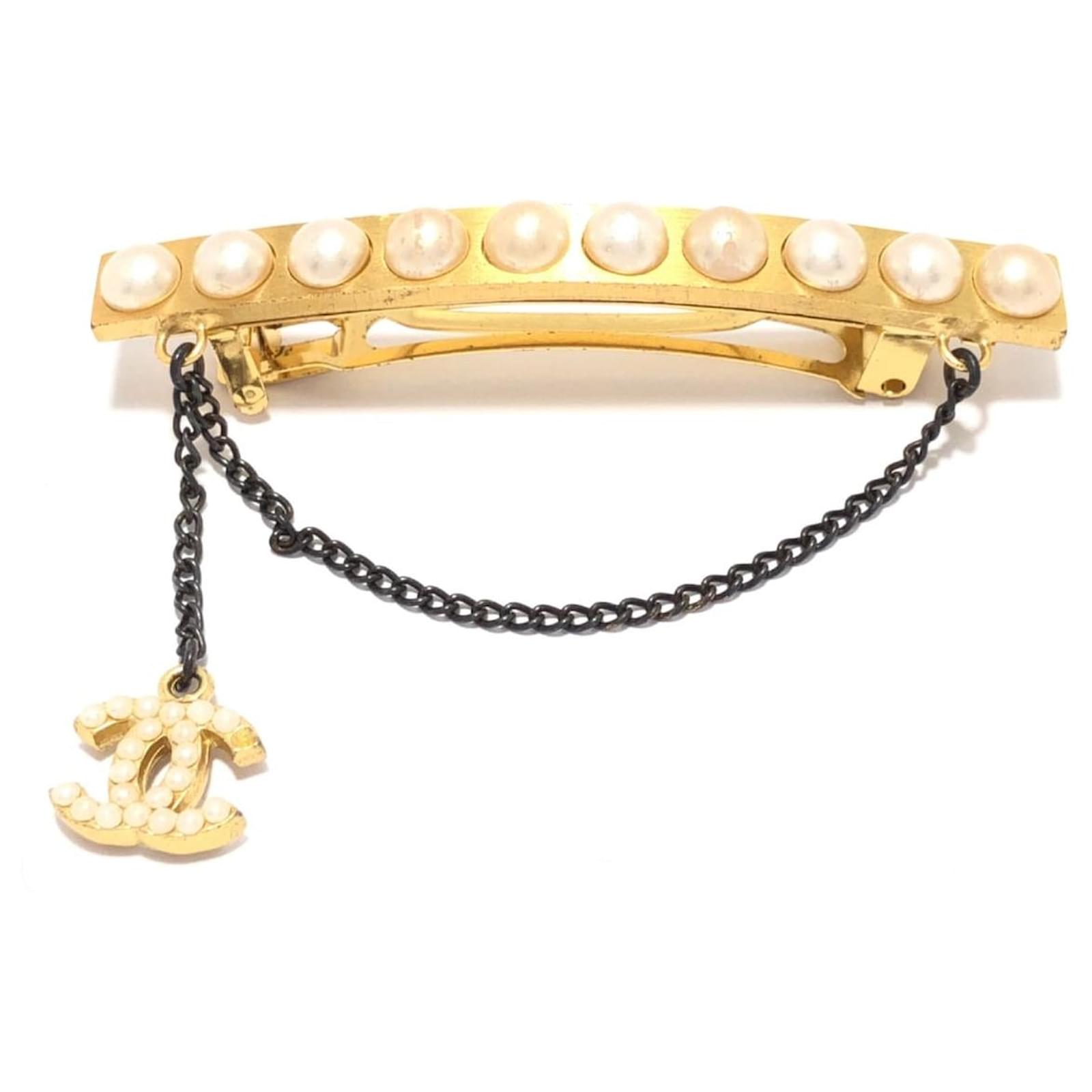 Chanel hair accessory Golden Metal ref.507837 - Joli Closet