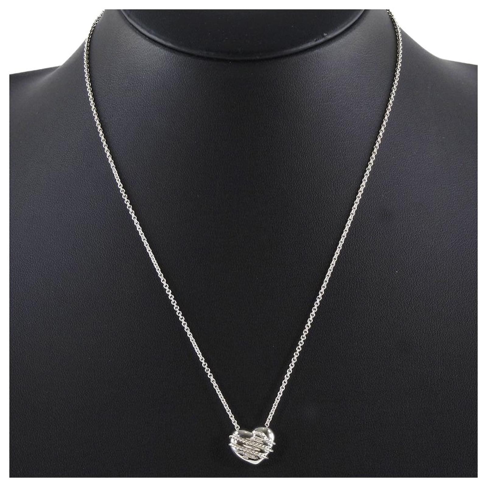 TIFFANY & CO. Hearts & Arrows Silvery Silver ref.507849 - Joli Closet